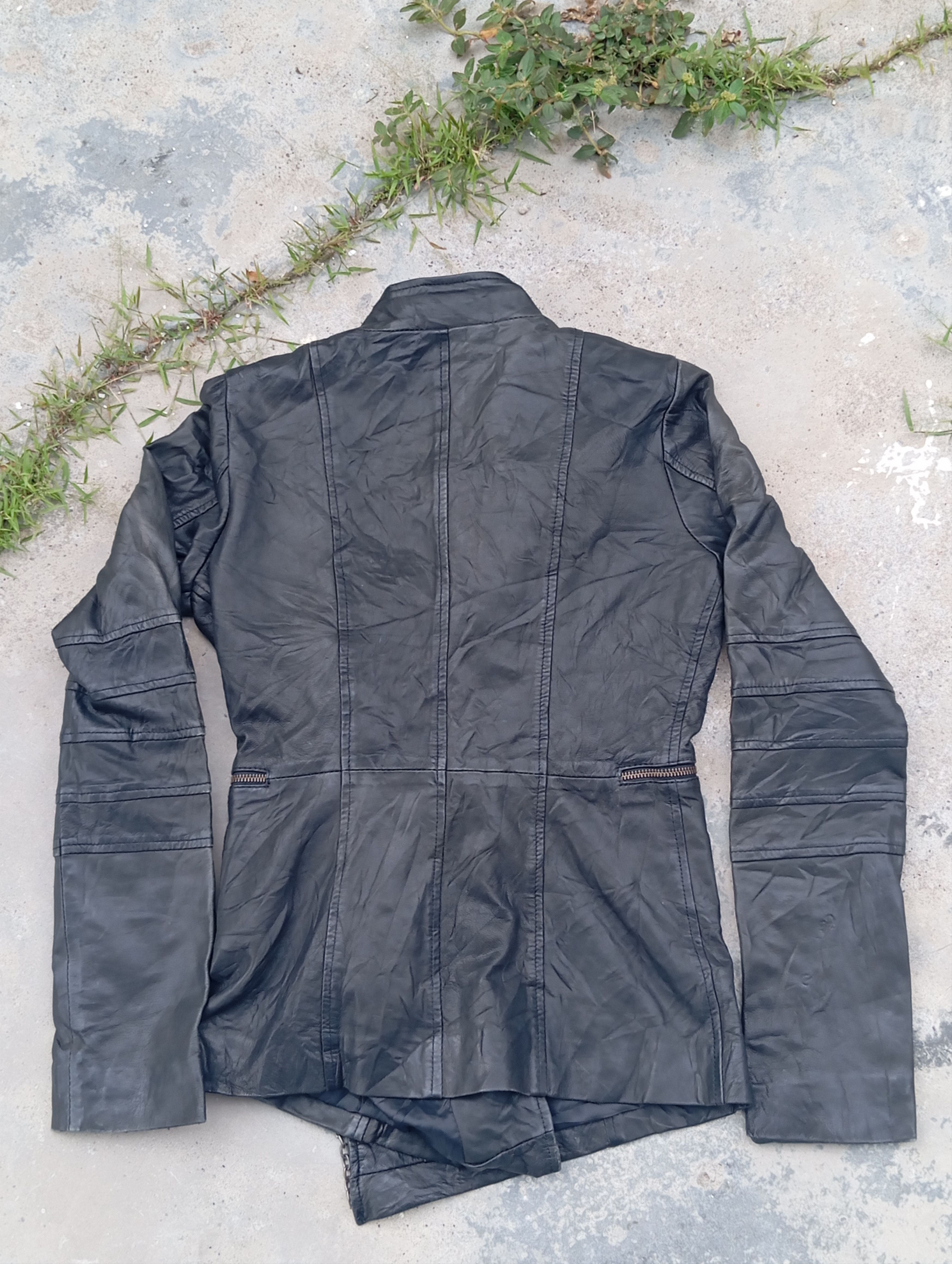 Indian Motorcycle × Vintage Vintage Lamb Leather Coats Jacket Size XS / US 0-2 / IT 36-38 - 9 Thumbnail