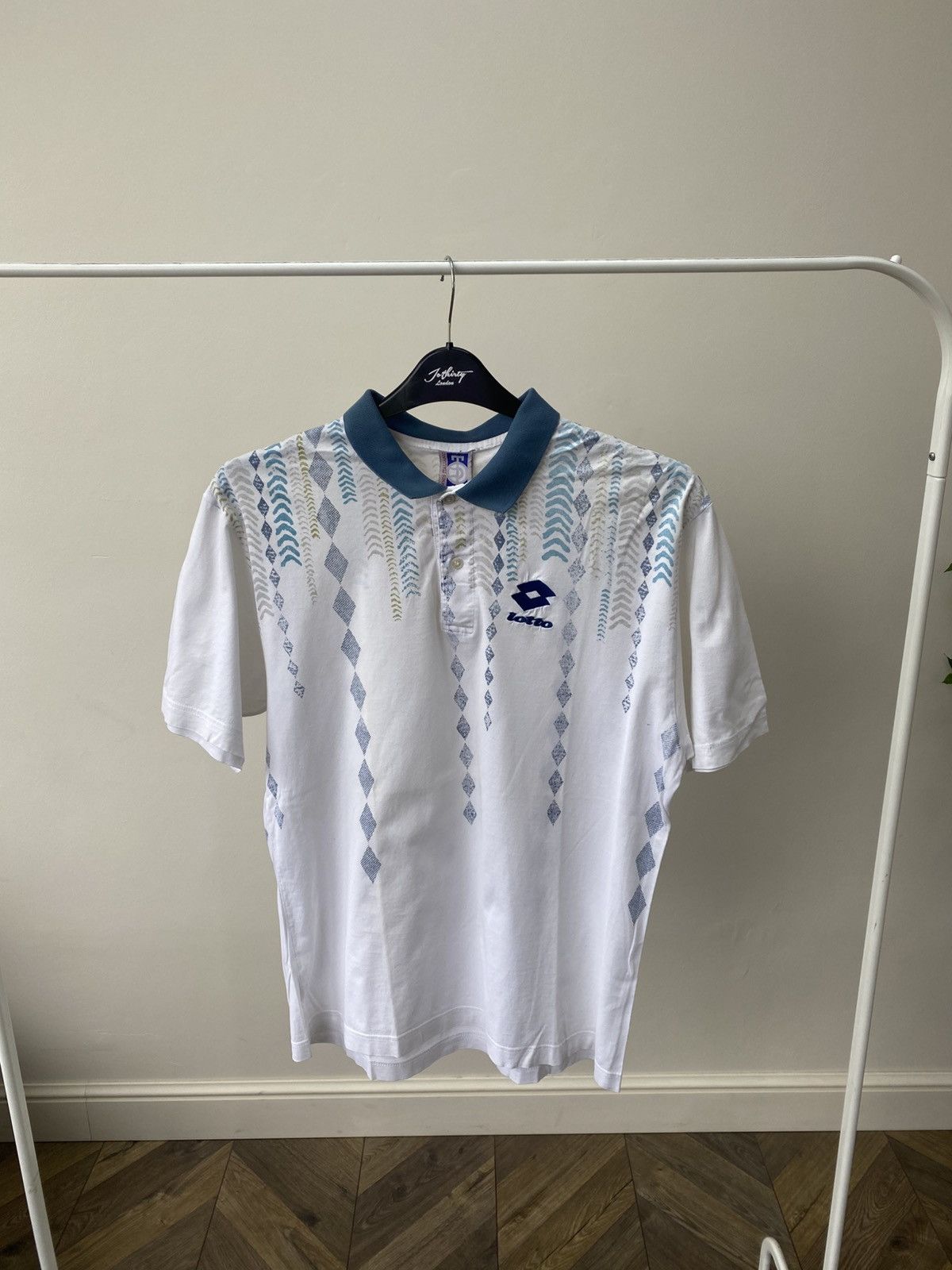 Lotto Sport Vintage Retro Lotto Tennis Polo Shirt T-Shirt Size US L / EU 52-54 / 3 - 1 Thumbnail