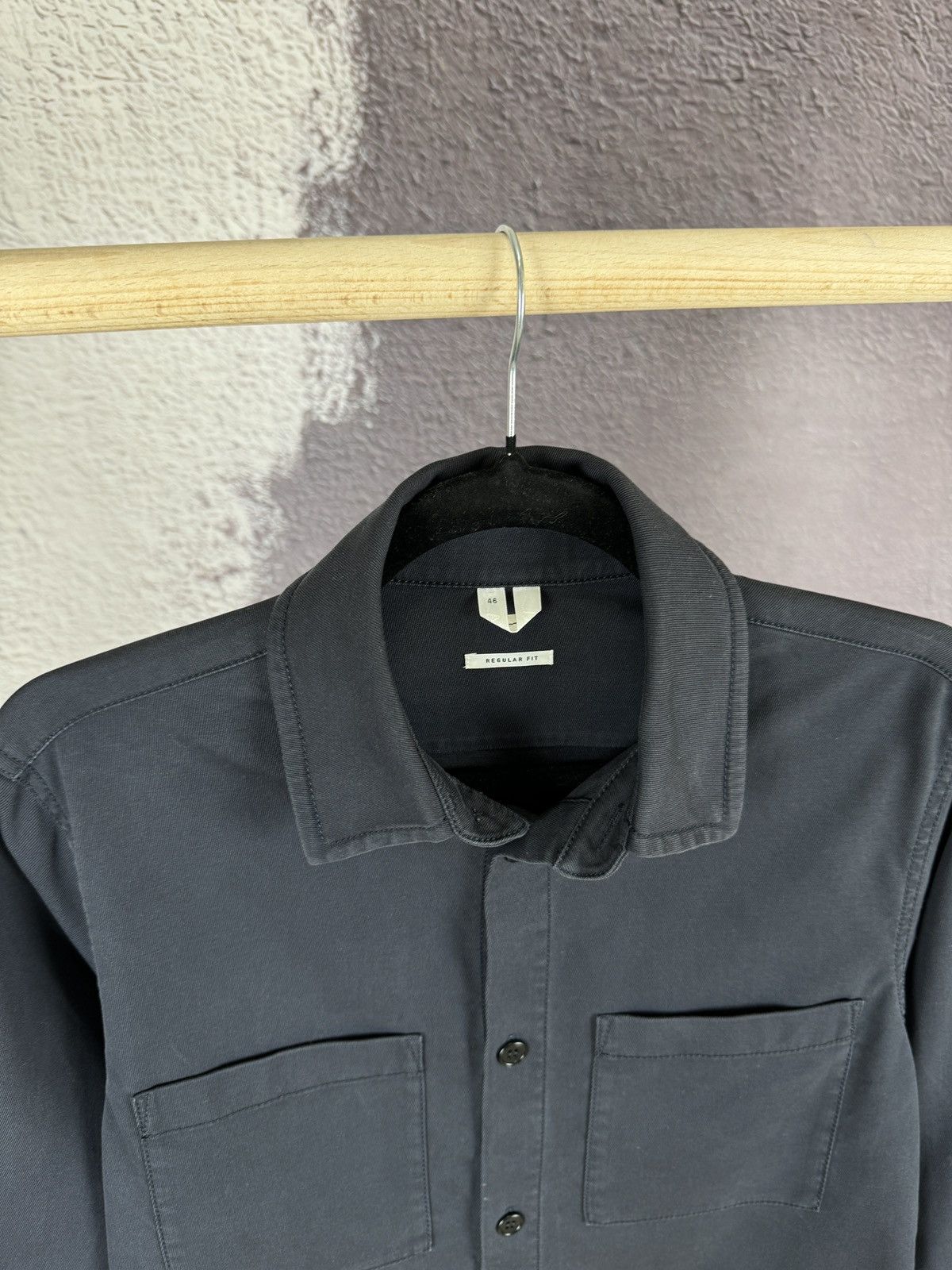 Arket Arket Men cotton twill regular fit military overshirt Size US S / EU 44-46 / 1 - 6 Thumbnail