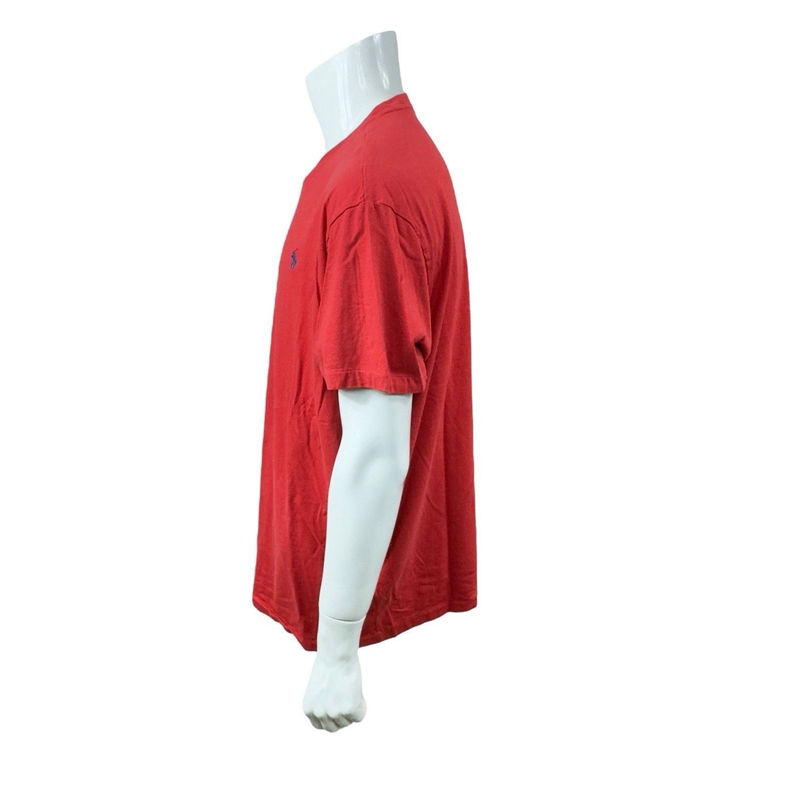 Polo Ralph Lauren Polo Ralph Lauren Classic Fit Men XXL Red Blue Pony Logo Tee Size US XXL / EU 58 / 5 - 9 Thumbnail