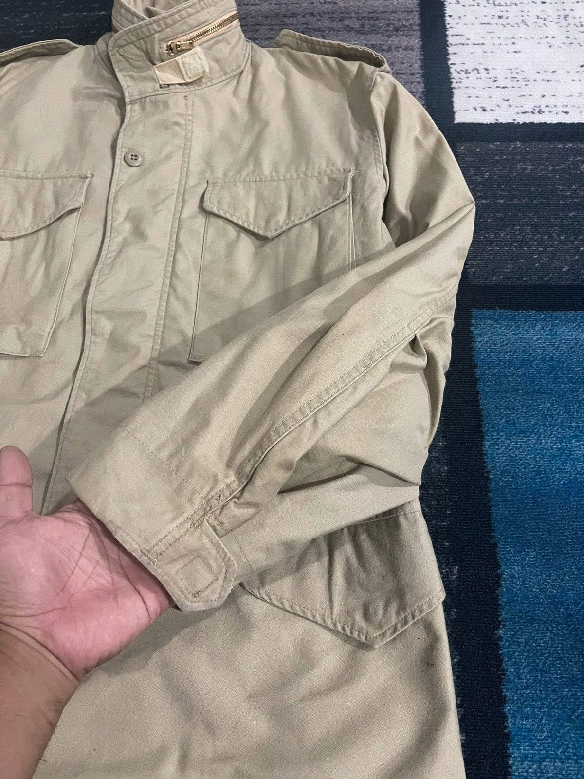 Alpha Industries Vintage 80s Alpha Industries Field Jacket Size US M / EU 48-50 / 2 - 9 Thumbnail