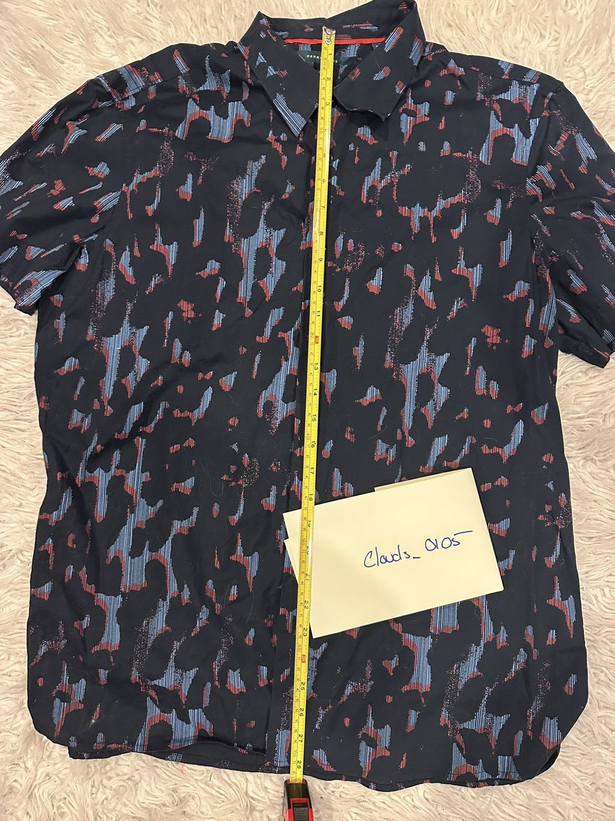 Perry Ellis Perry Ellis Button Up Size US XL / EU 56 / 4 - 7 Thumbnail