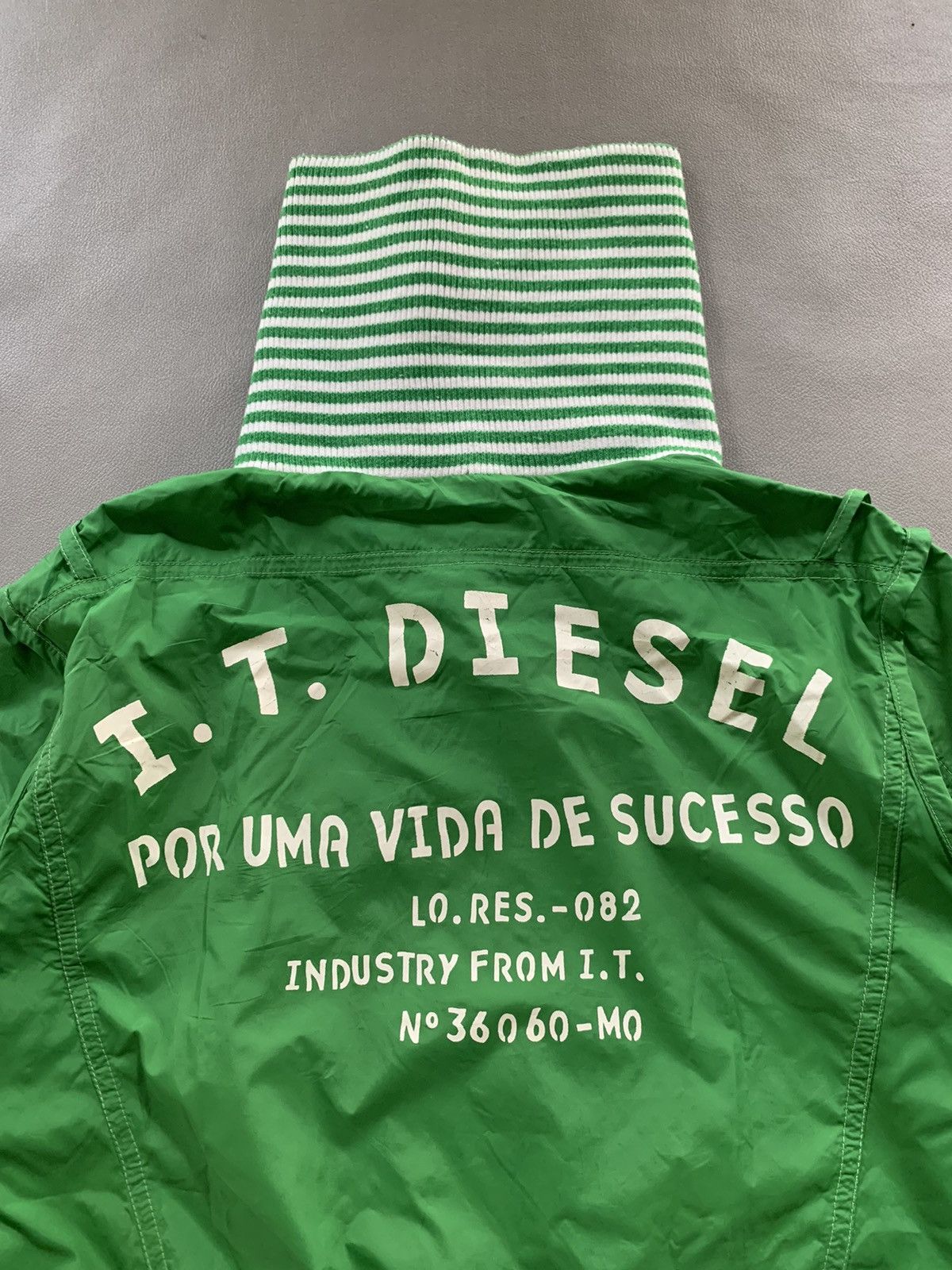 Diesel × Japanese Brand × Vintage Diesel High Neck Collar Jacket Size US S / EU 44-46 / 1 - 6 Thumbnail