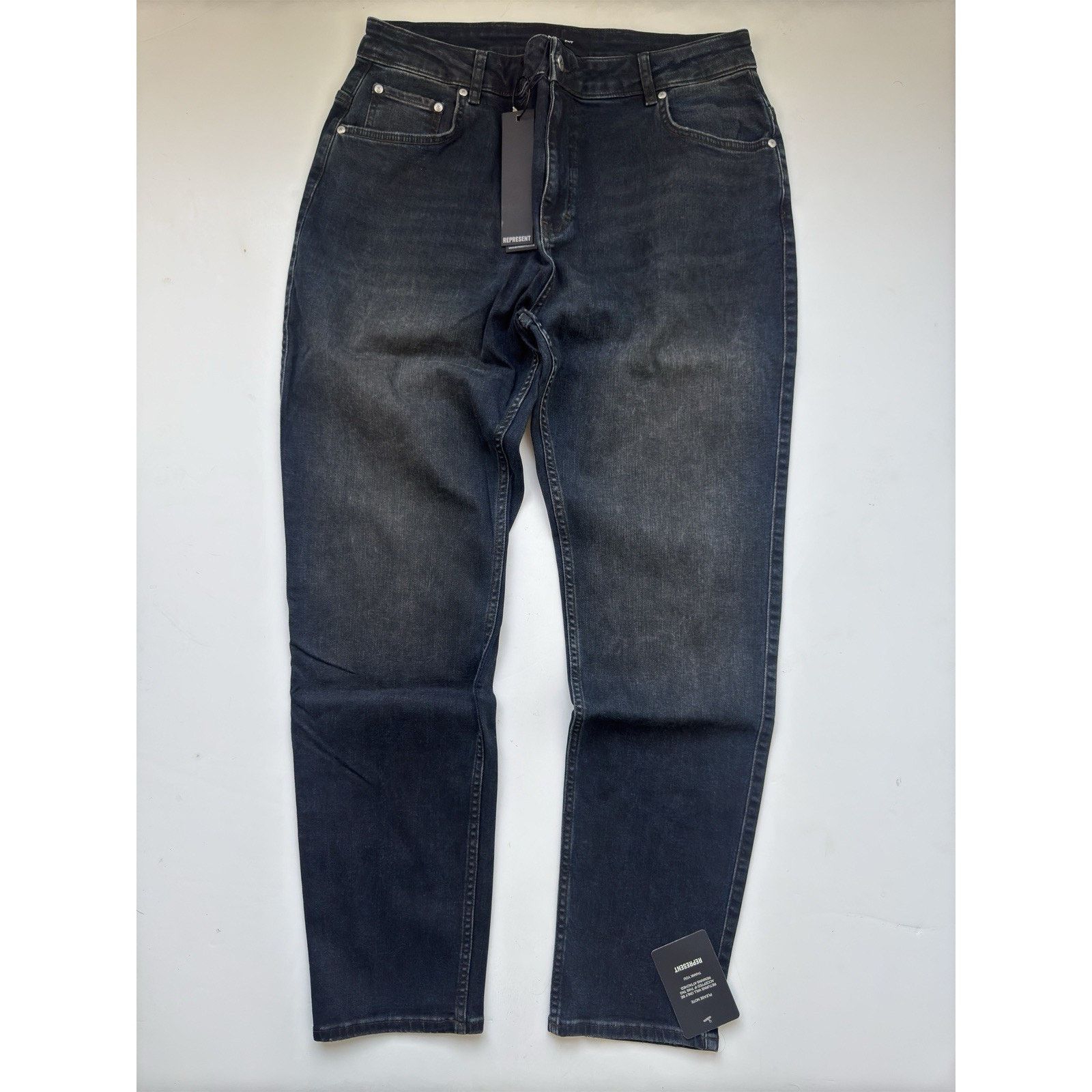 Represent Clo. Represent Men's R1 ESSENTIAL DENIM Size 36 NWT Studio Blue Size US 36 / EU 52 - 1 Thumbnail