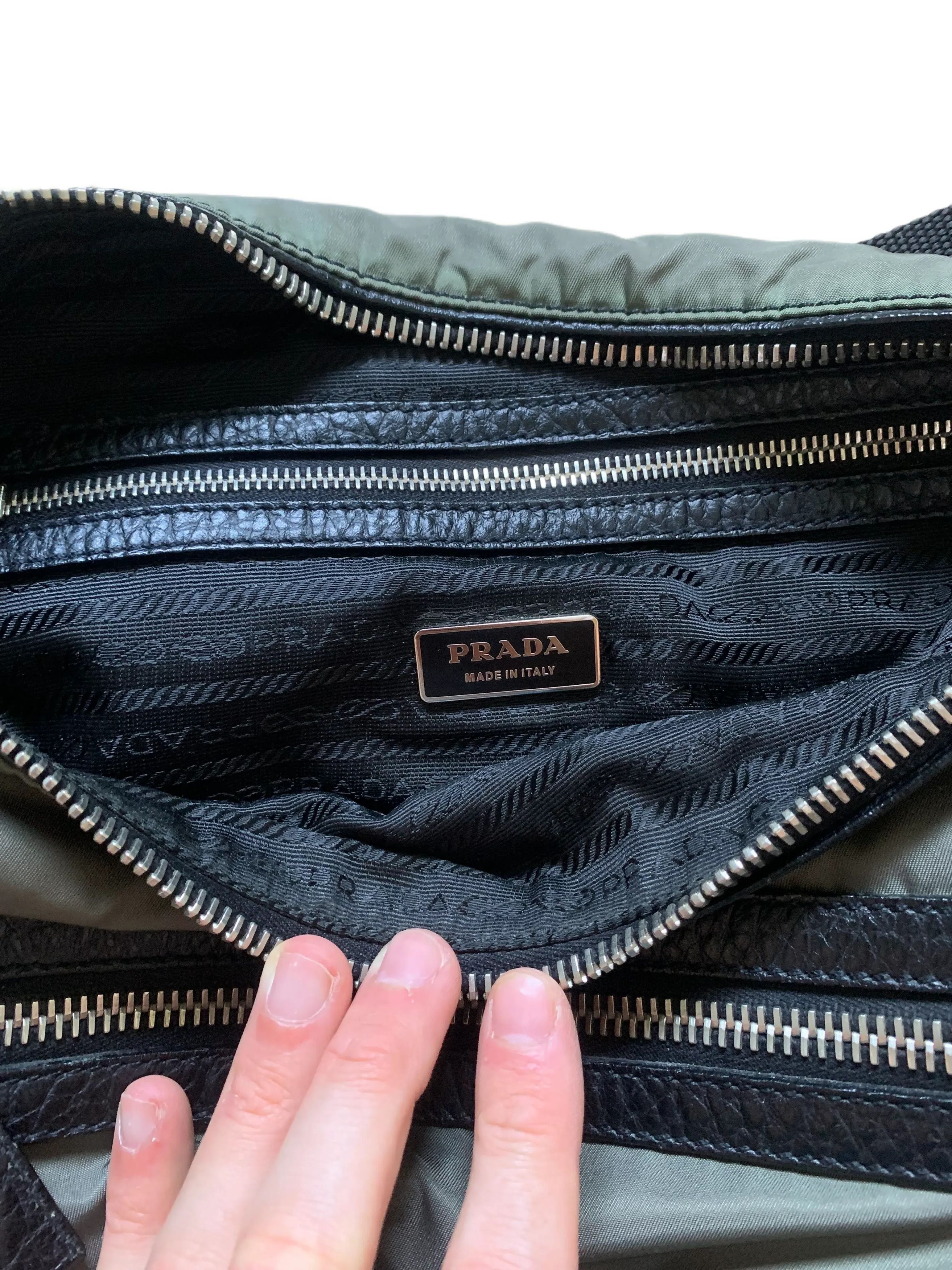 Prada Prada Shoulder Bag - Re-nylon + Saffiano leather Size ONE SIZE - 10 Thumbnail