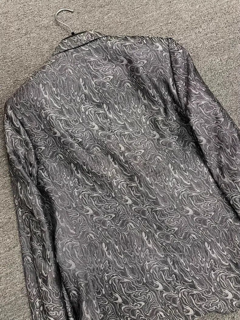 Saint Laurent Paris Saint Laurent Paris Water Ripple Silver Thread Silk Suit Size US S / EU 44-46 / 1 - 7 Thumbnail