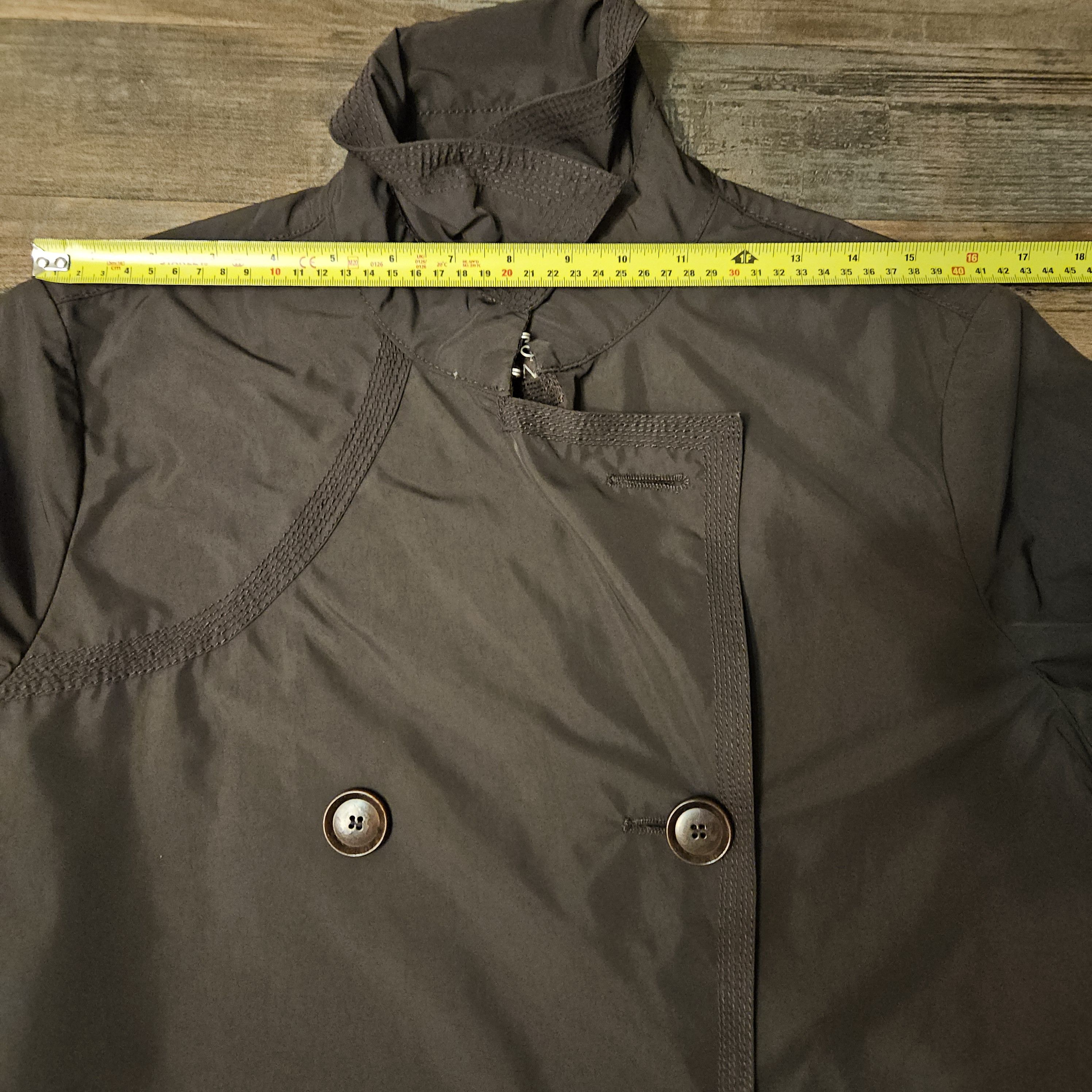 Moncler × Vintage Vintage Moncler Trench Coat Polyamide Womens size 3/M-L Size M / US 6-8 / IT 42-44 - 9 Thumbnail