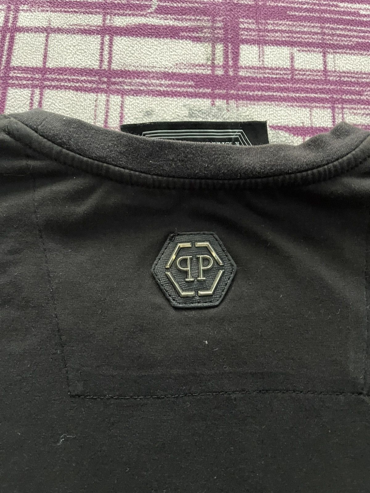 Philipp Plein VINTAGE PHILIPP PLEIN PLATINUM CUT SKULL TEE VERY RARE Size US L / EU 52-54 / 3 - 11 Thumbnail