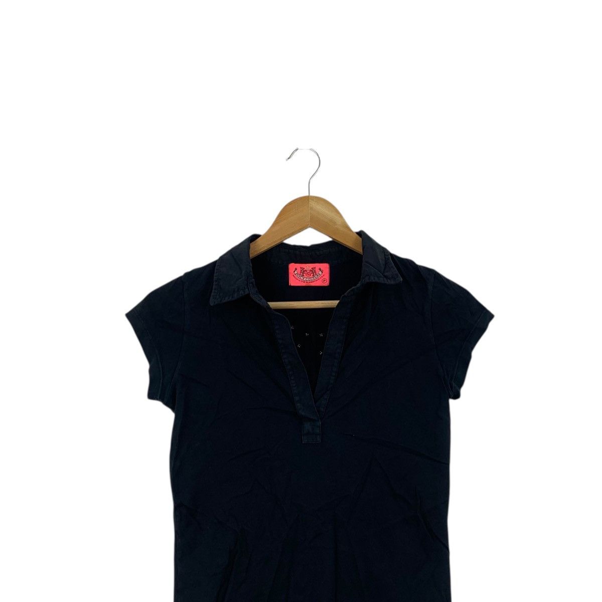 Juicy Couture JUICY COUTURE Made In The Glamorous USA Polo Tee Shirt Top Size S / US 4 / IT 40 - 3 Thumbnail