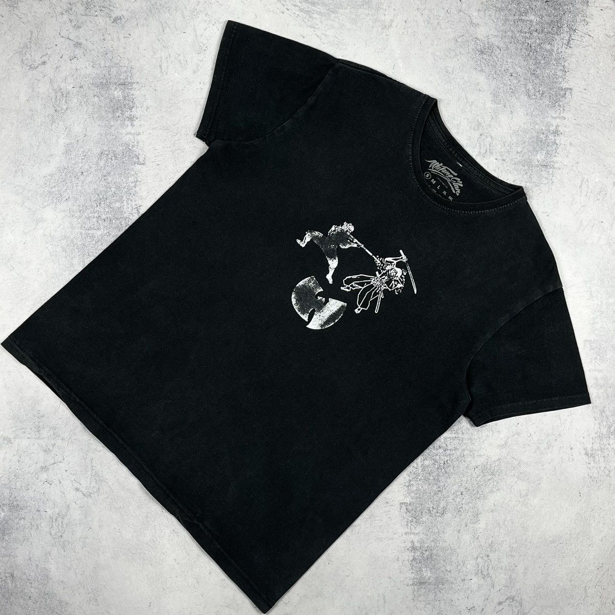 Vintage Vintage Wu-Tang Clan protect ya neck rap faded tee 00’s Size US S / EU 44-46 / 1 - 2 Thumbnail