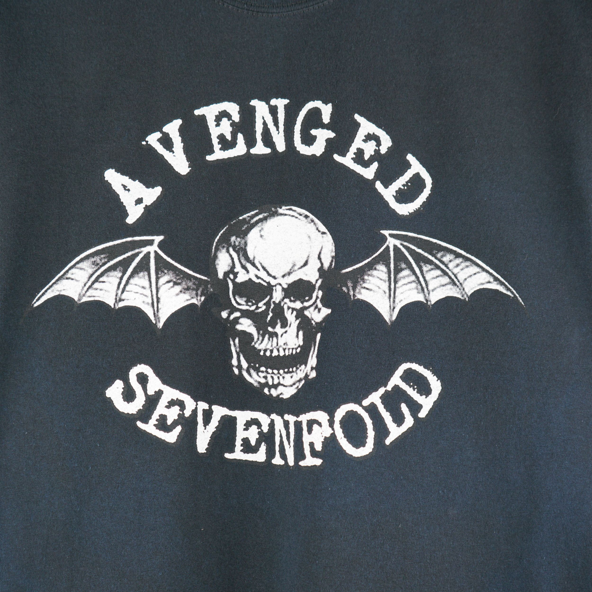Band Tees × Vintage Vintage 2008 Avenged Sevenfold Tour T-Shirt Size US M / EU 48-50 / 2 - 6 Thumbnail