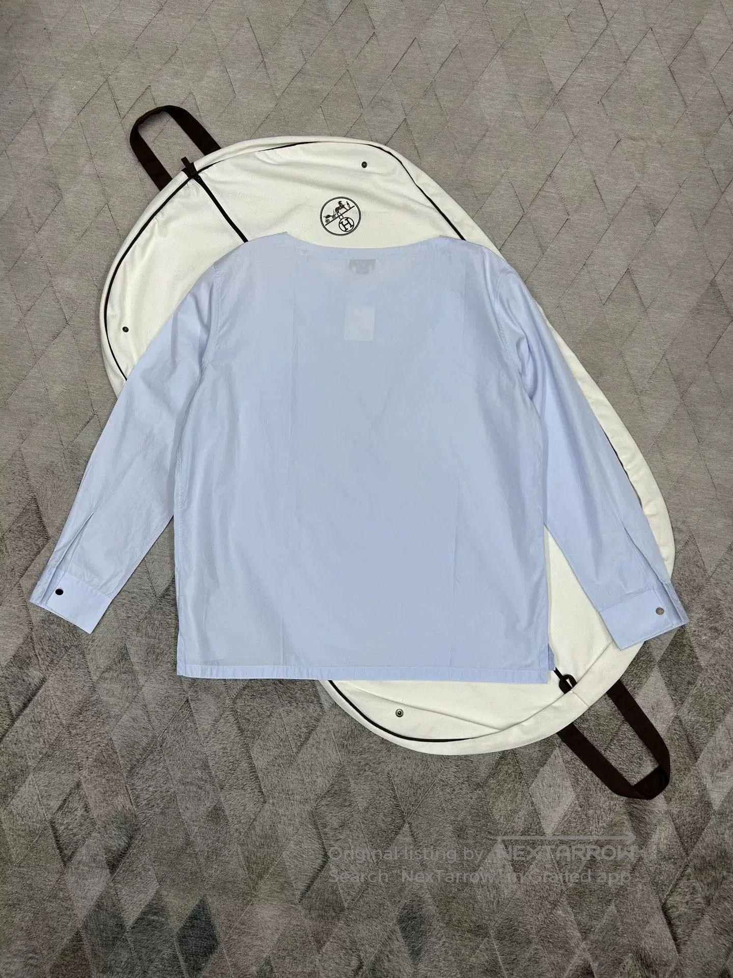 Hermes Hermes Spring Summer New Pullover Shirt Jacket. Size US L / EU 52-54 / 3 - 5 Thumbnail