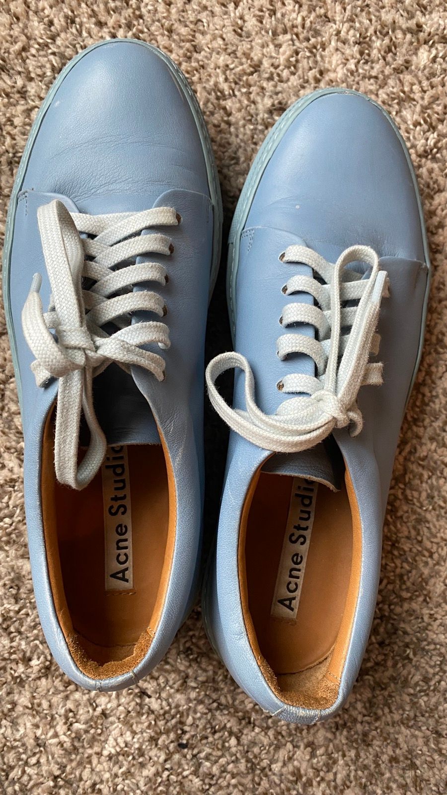 Acne Studios leather sneakers Size US 7 / EU 40 - 3 Preview