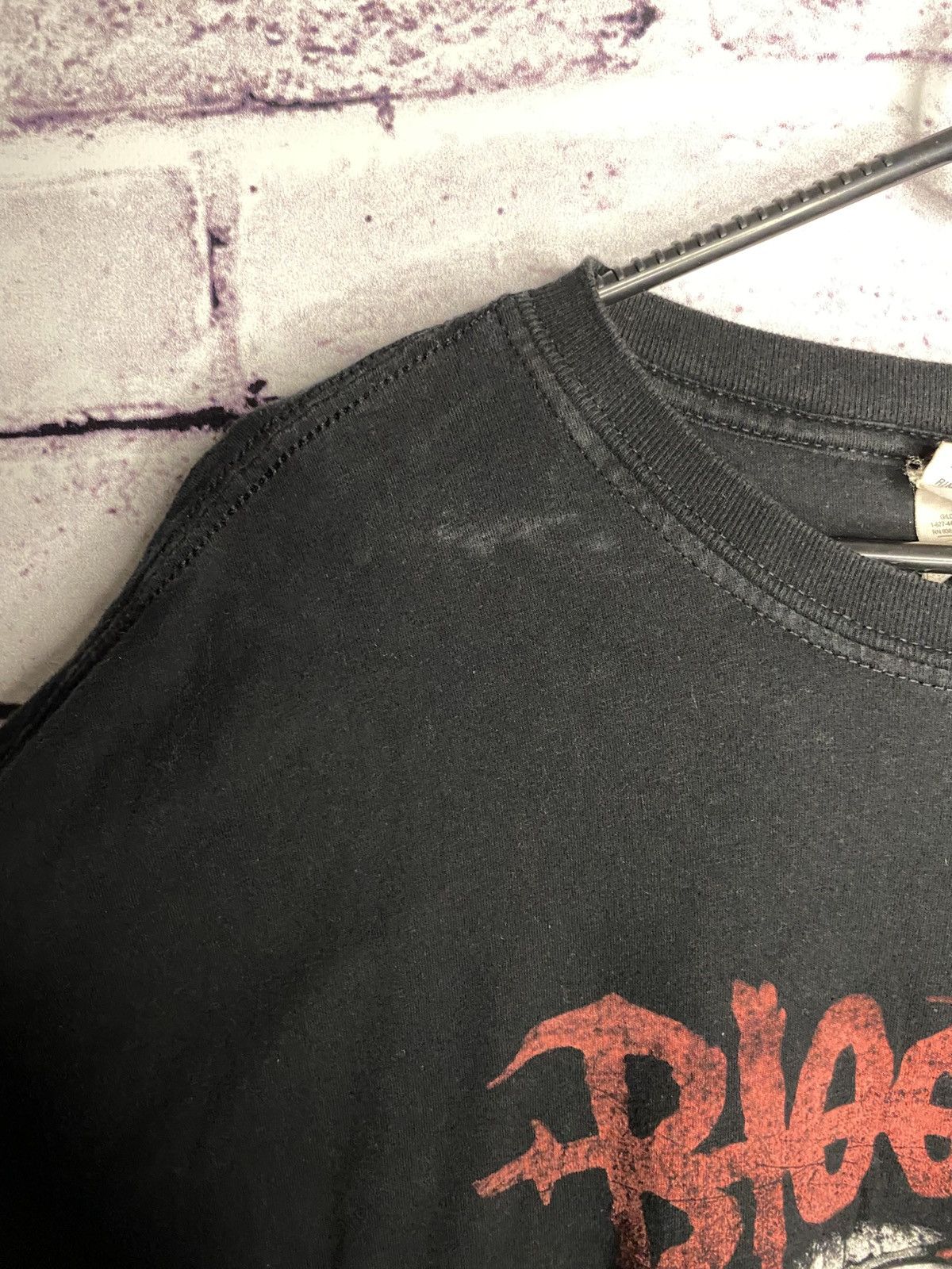 Band Tees Men's Vintage T-Shirt Blood Youth Starve Big Logo Y2K Tee Size US XXL / EU 58 / 5 - 9 Thumbnail