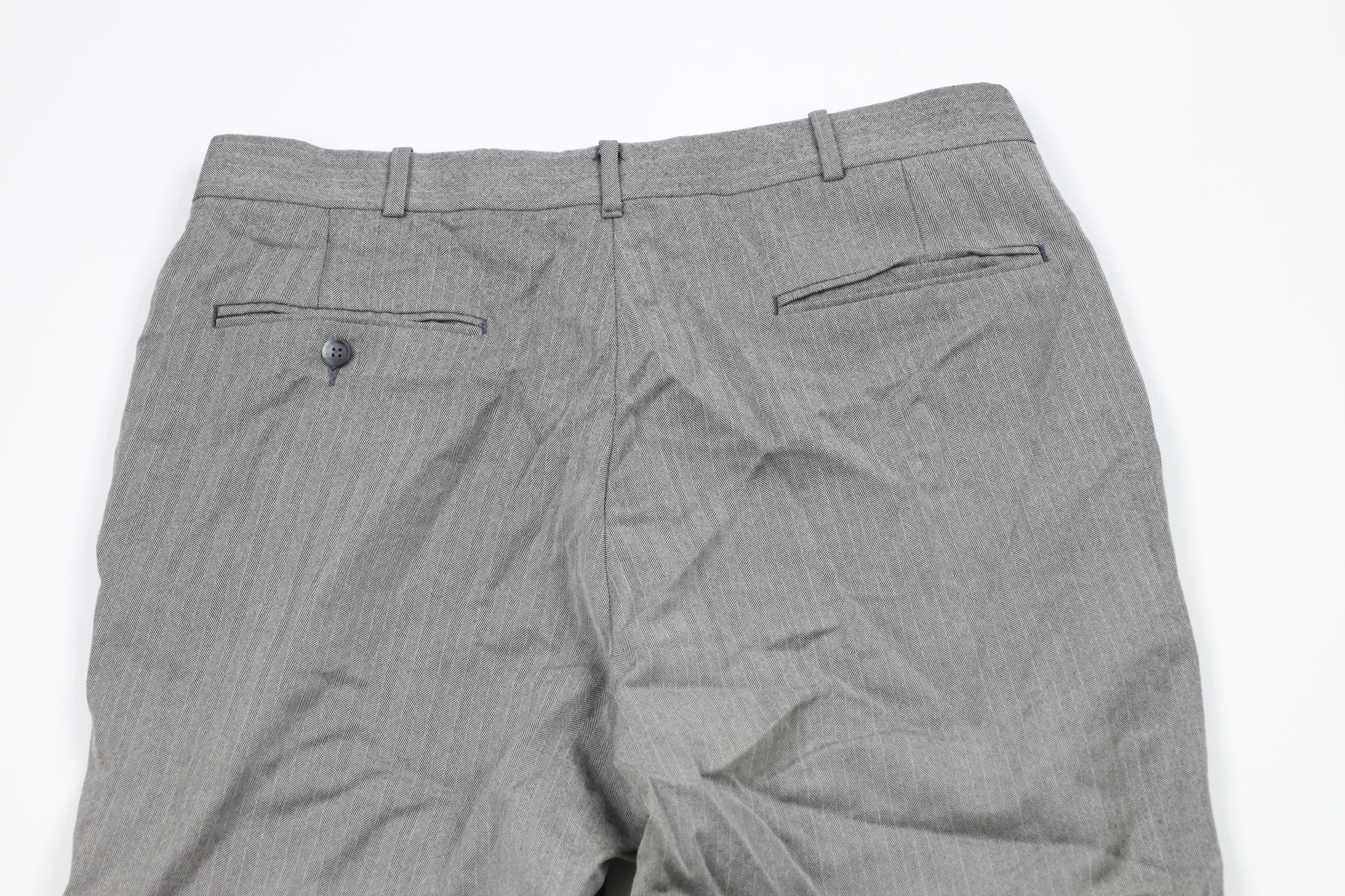 Vintage Vintage 70s Streetwear Herringbone Wide Leg Chino Pants USA Size US 34 / EU 50 - 10 Thumbnail