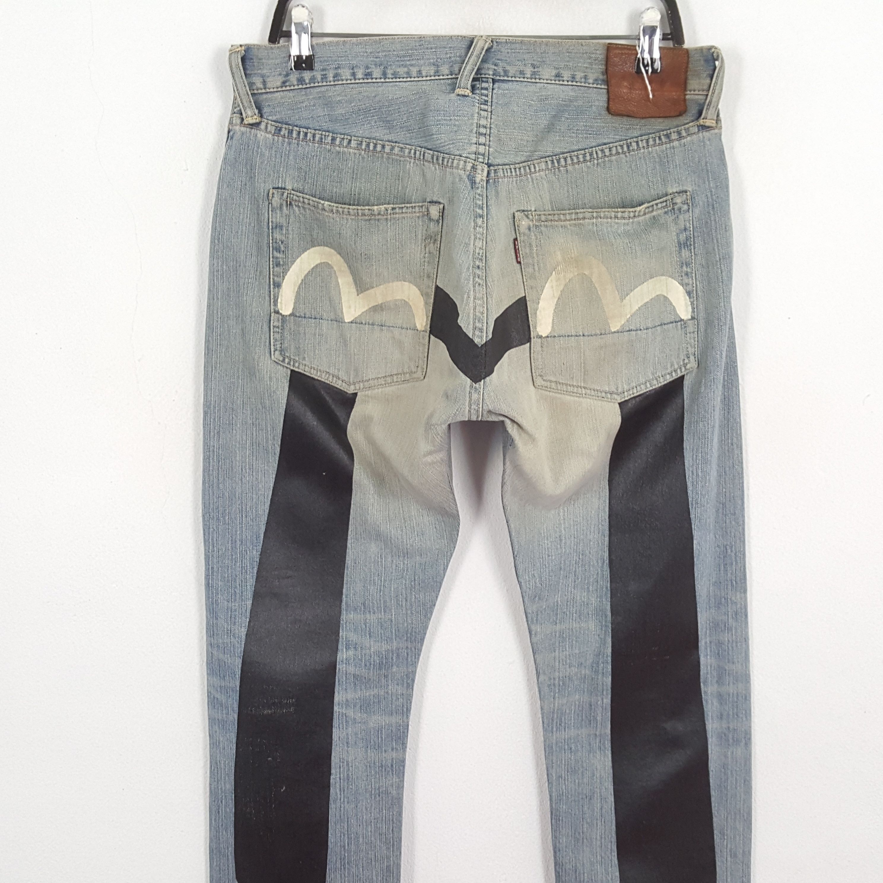 Evisu × Japanese Brand × Vintage EVISU Japanese Brand Streetwear Custom Daicock Jeans Size US 32 / EU 48 - 2 Thumbnail
