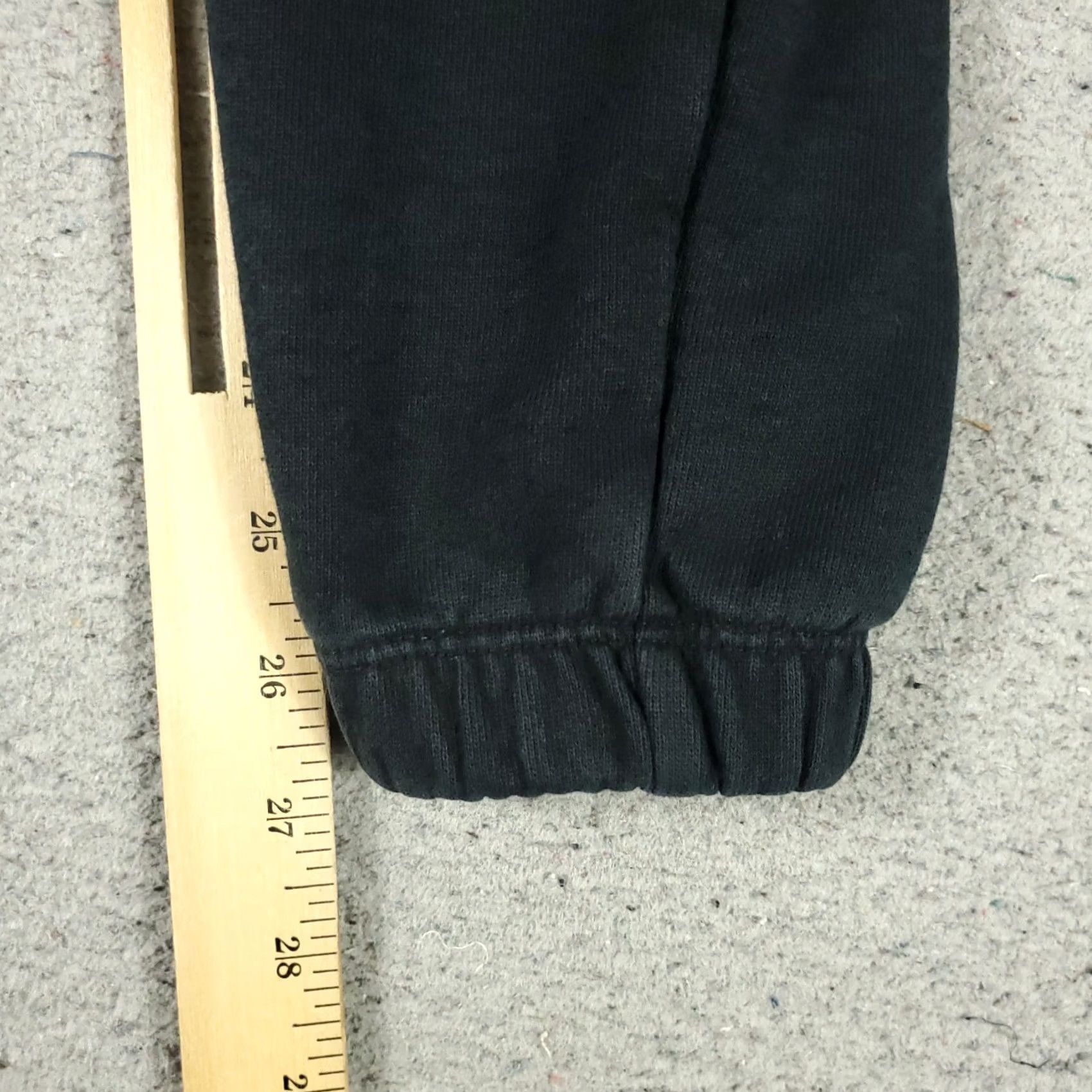 Jordan Brand Jordan Pants Mens XS Black Flight Fleece Track Joggers Sweatpants Size US 27 - 6 Thumbnail