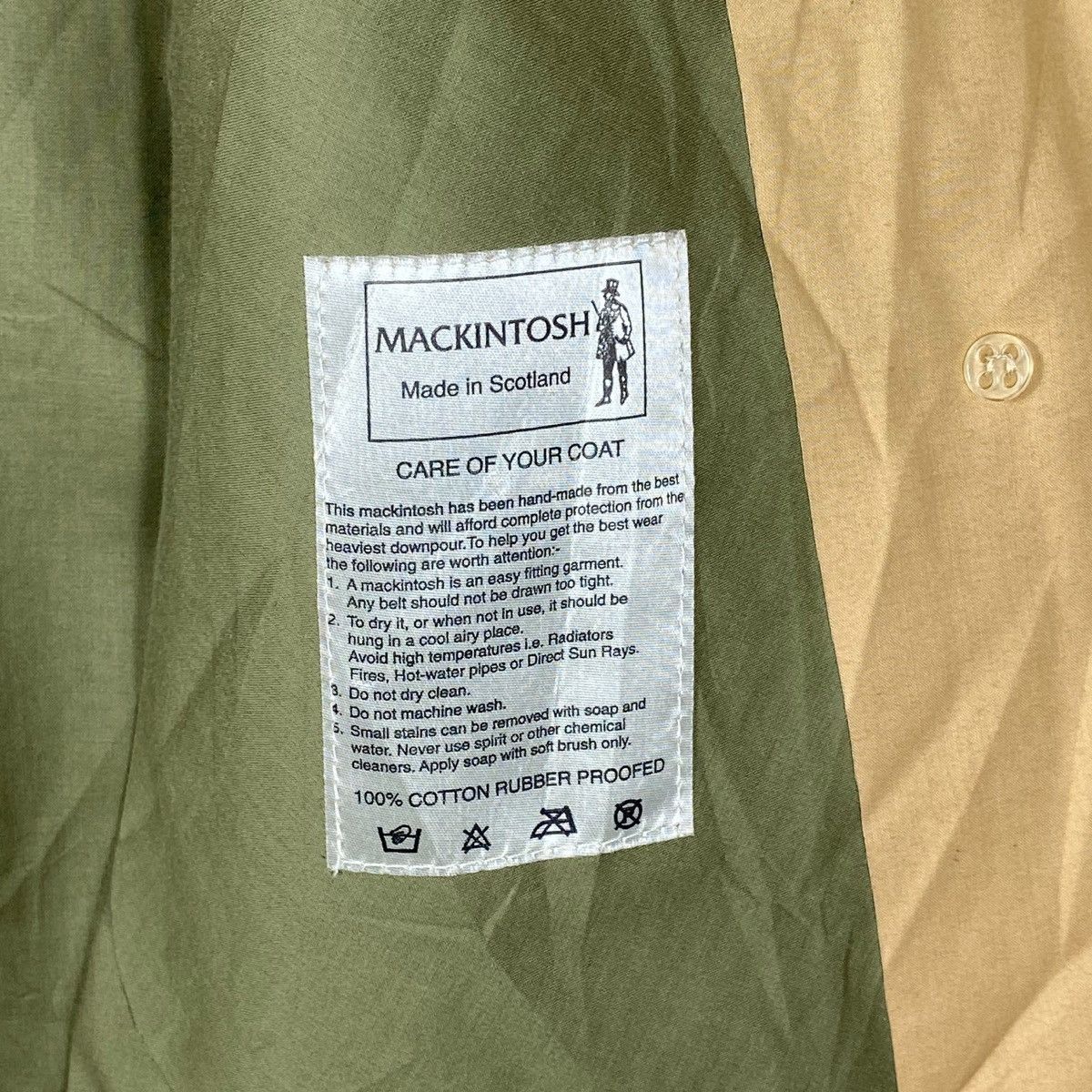 Mackintosh Vintage Mackintosh Made In Scotland Jacket Coat Size US S / EU 44-46 / 1 - 13 Thumbnail
