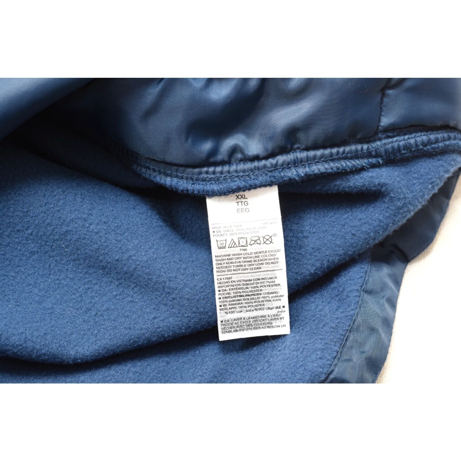Old Navy Old Navy Men XXL Blue Polar Fleece Shirt Jacket Shacket Snap Pocket Regular Jacket Shirts Mens 2XL Blue Shacket Winter Fall Vintage? Size US XXL / EU 58 / 5 - 4 Thumbnail