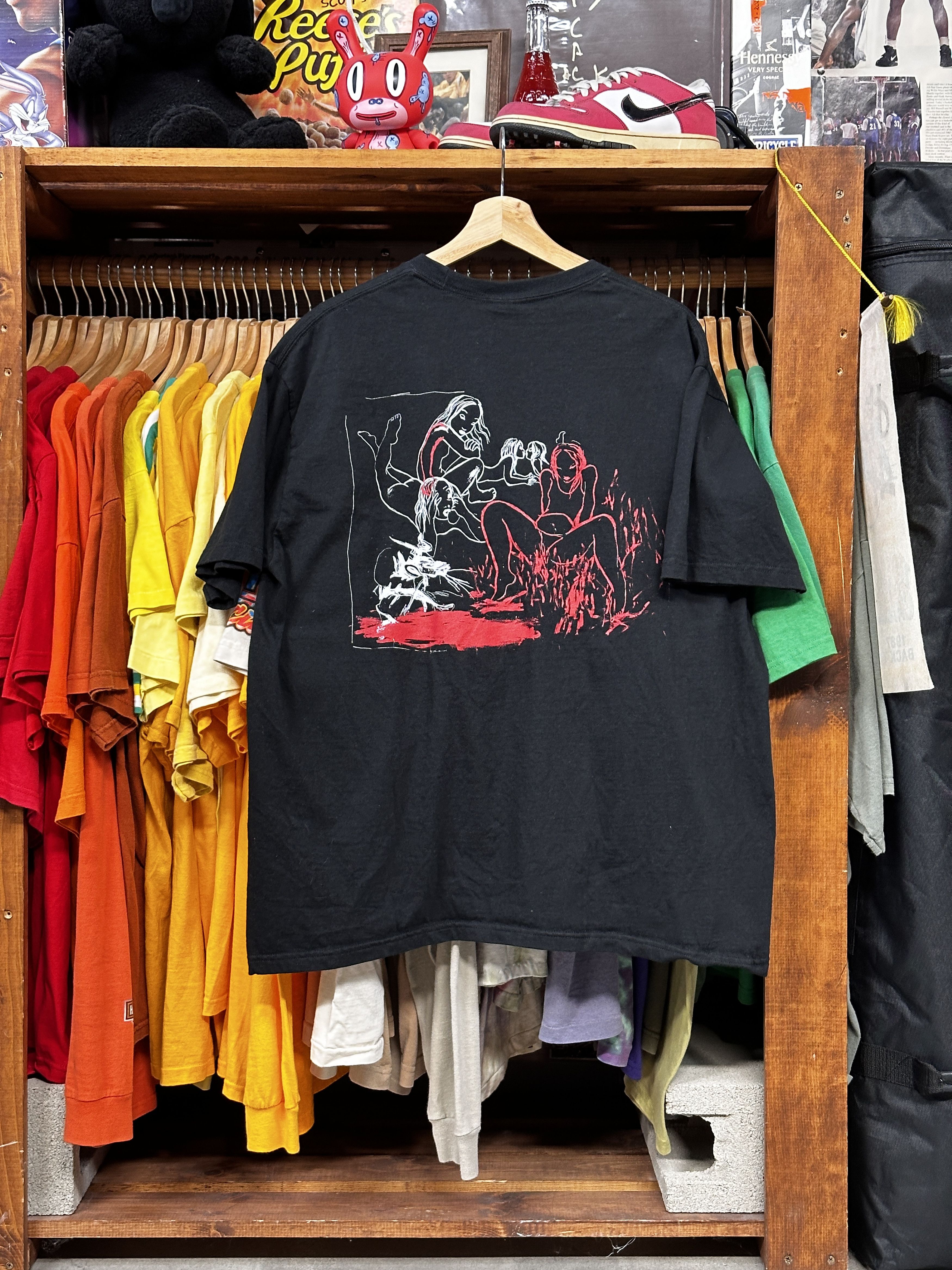 Supreme Supreme Heroines Tee Black Size US XL / EU 56 / 4 - 2 Thumbnail