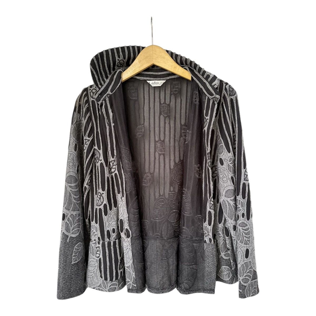 20471120 × Japanese Brand LAFON 27 JAPAN TRANSPARAN SHIRT LGB SICK STYLED Size US M / EU 48-50 / 2 - 3 Thumbnail