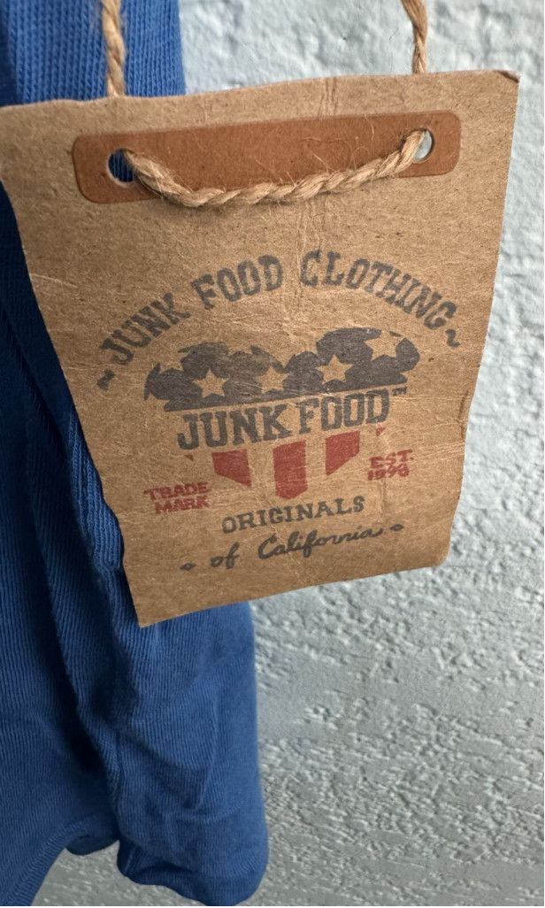 Junk Food Detroit Lions Junk Food Women's tee Sz S Blue NEW WITH TAGS Size S / US 4 / IT 40 - 6 Thumbnail