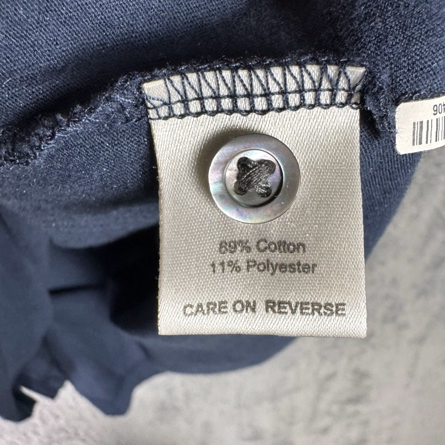 Billy Reid Billy Reid Polo Shirt Mens 2XL Blue Gray Cotton Golf Knit Short Sleeve Button Embroidered Logo Casual Shirt Mens Size US XXL / EU 58 / 5 - 6 Thumbnail