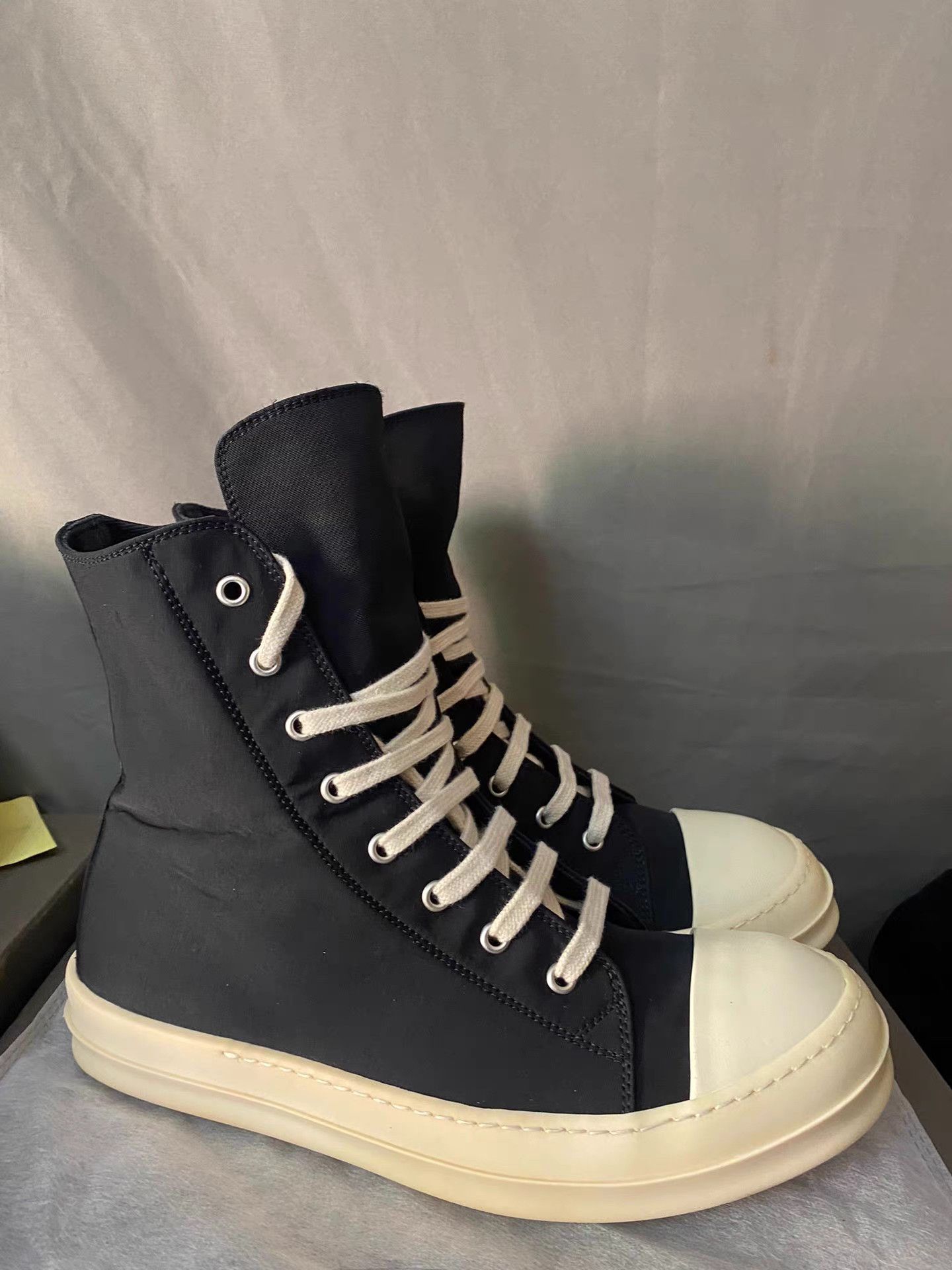 Rick Owens Rick Owens Satin Jumbo Low Size US 8 / EU 41 - 3 Thumbnail