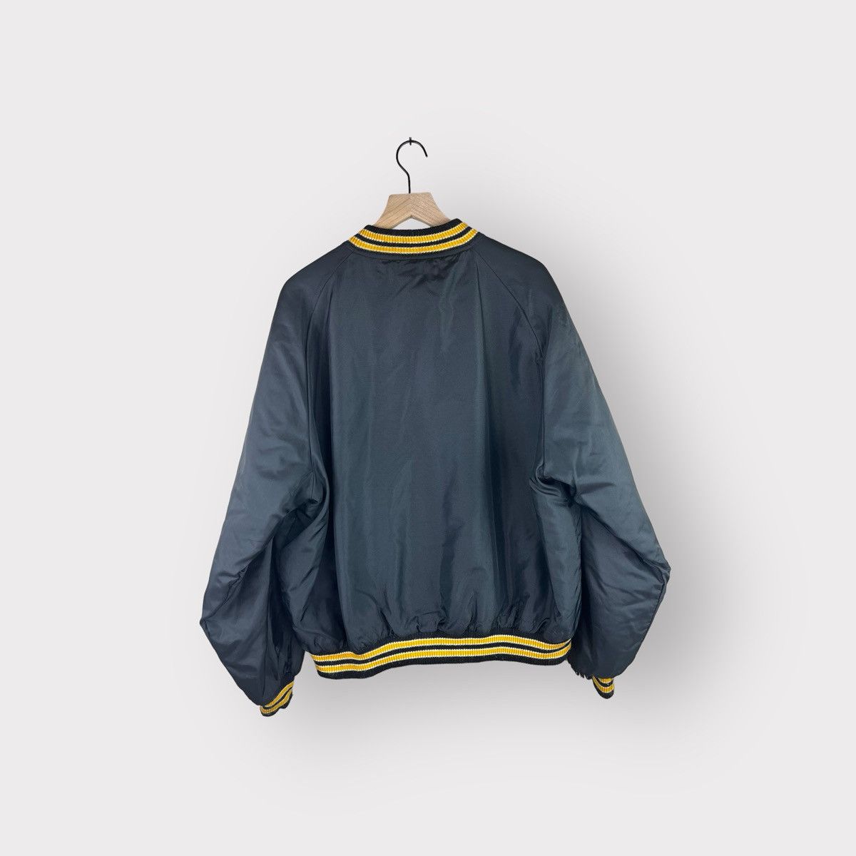 Vintage Vintage 80's Pittsburgh Steelers 50th Satin Bomber Jacket Size US XXL / EU 58 / 5 - 2 Thumbnail