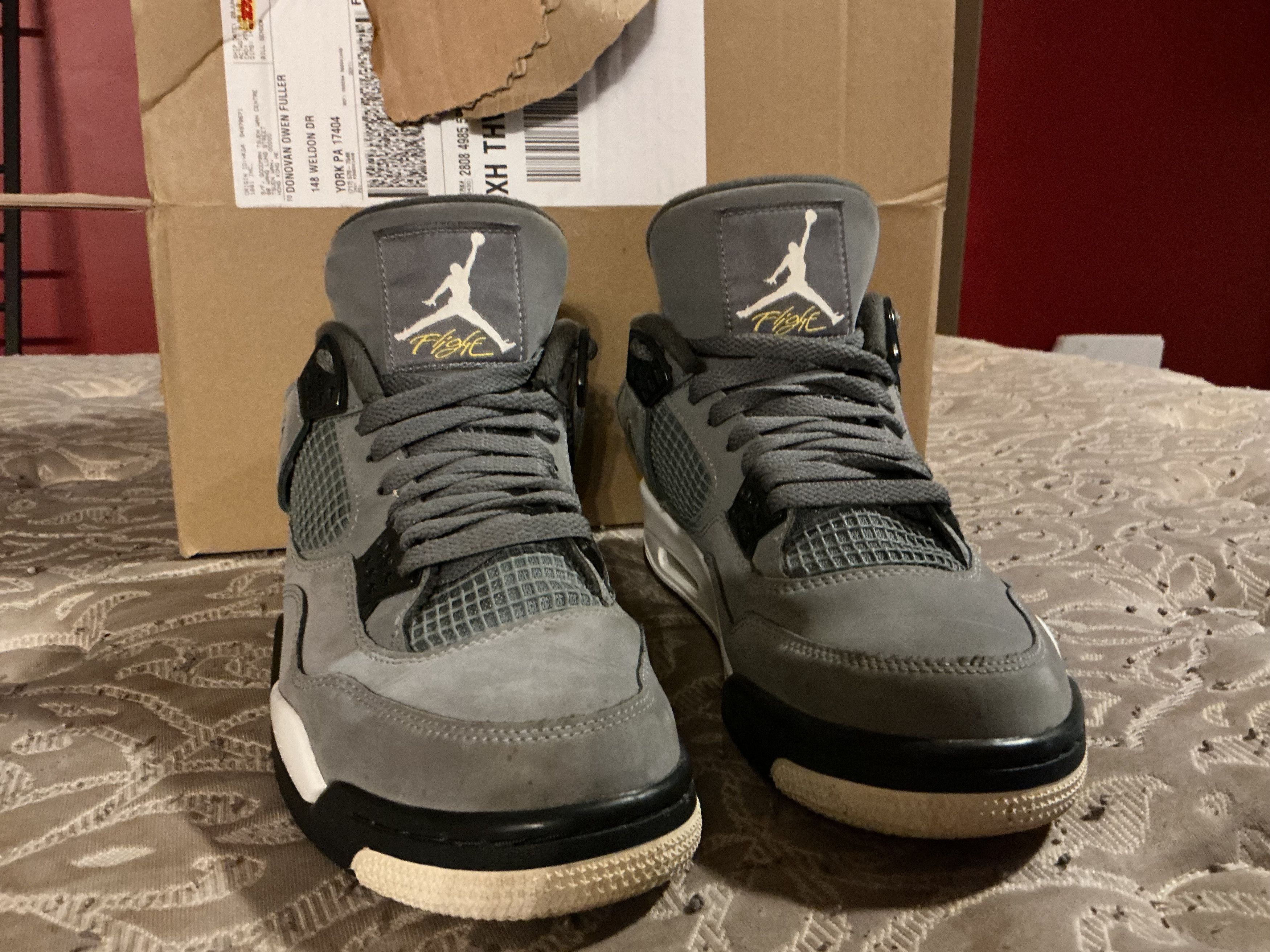 Jordan Brand Jordan 4 “Cool Grey” Size US 9 / EU 42 - 2 Thumbnail