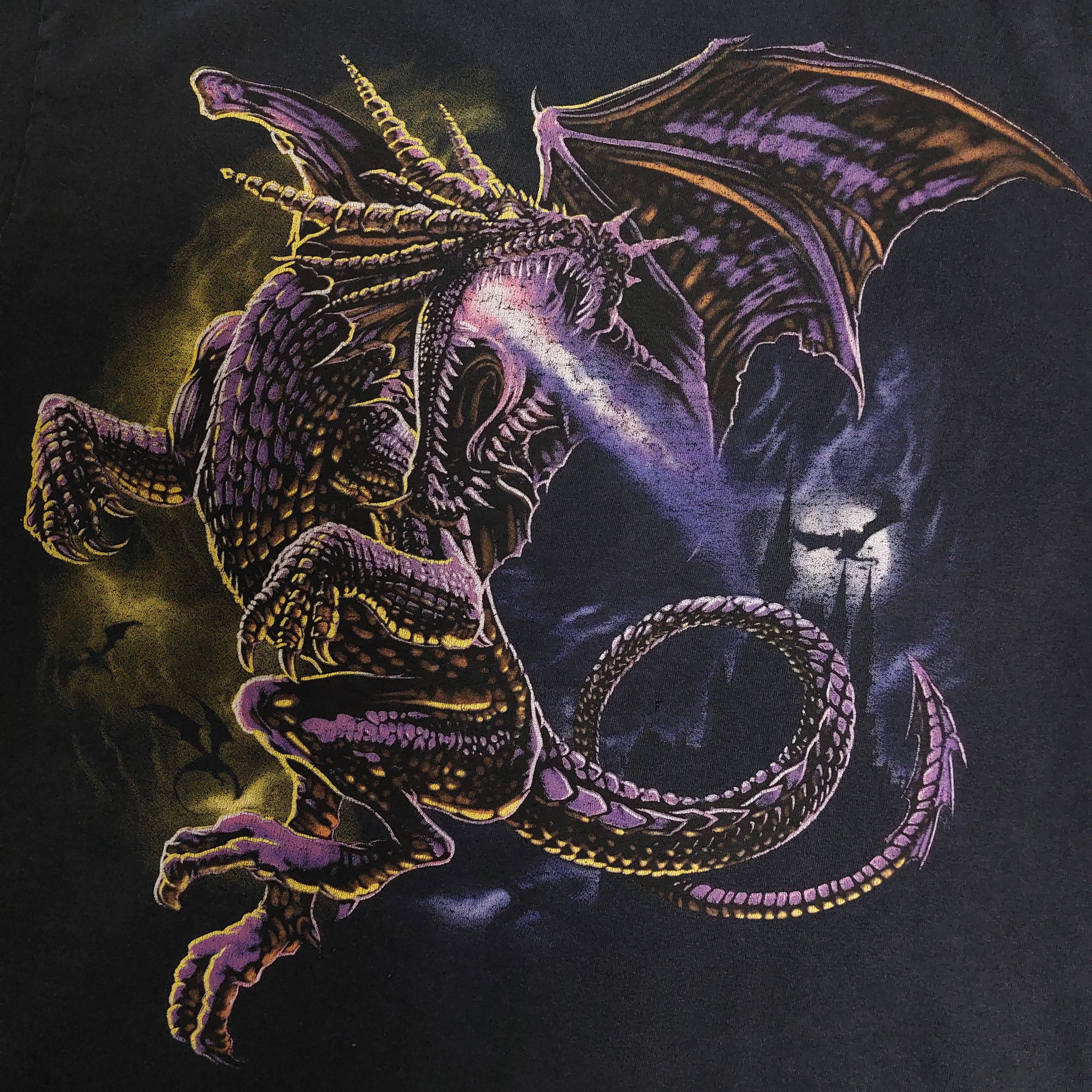 Vintage Vintage Dragon Castle Kanye West Mask t-shirt Size US M / EU 48-50 / 2 - 2 Thumbnail
