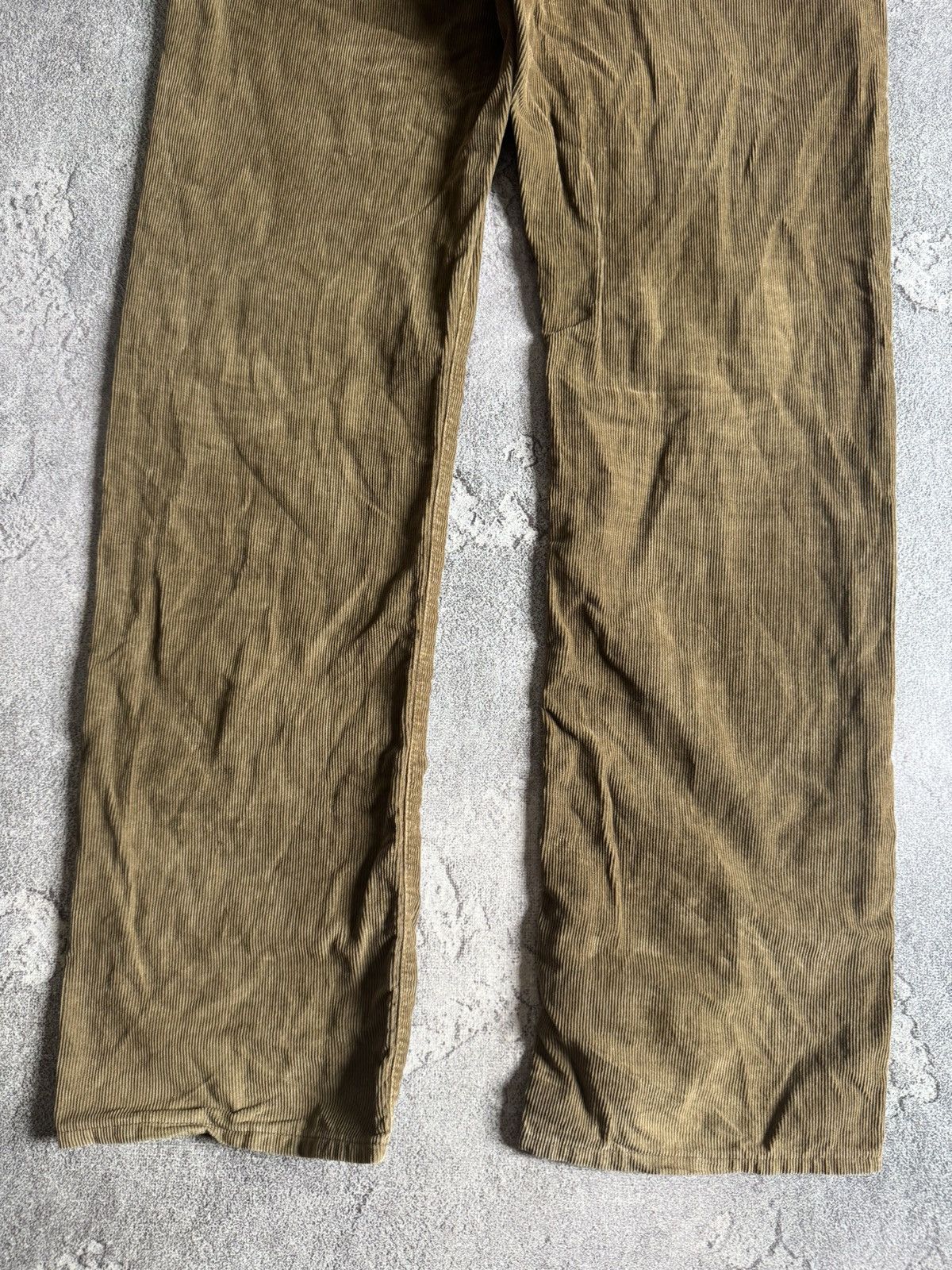 G star raw 36/34 morris low straight coj corduroy pants y2k