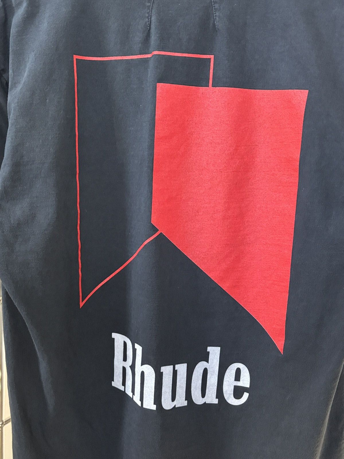 Rhude RHUDE SPEED MARK LOGO TEE Size US S / EU 44-46 / 1 - 7 Thumbnail