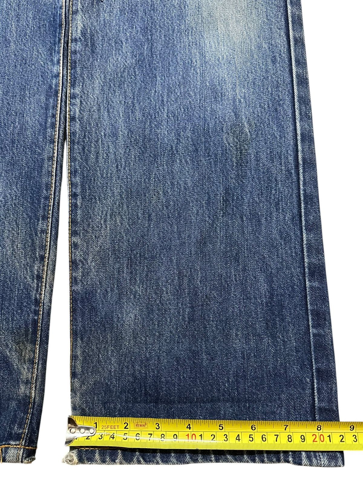 Helmut Lang Vintage Japanese Brand Blue Faded Wash Style Baggy Jeans Size US 29 - 16 Thumbnail