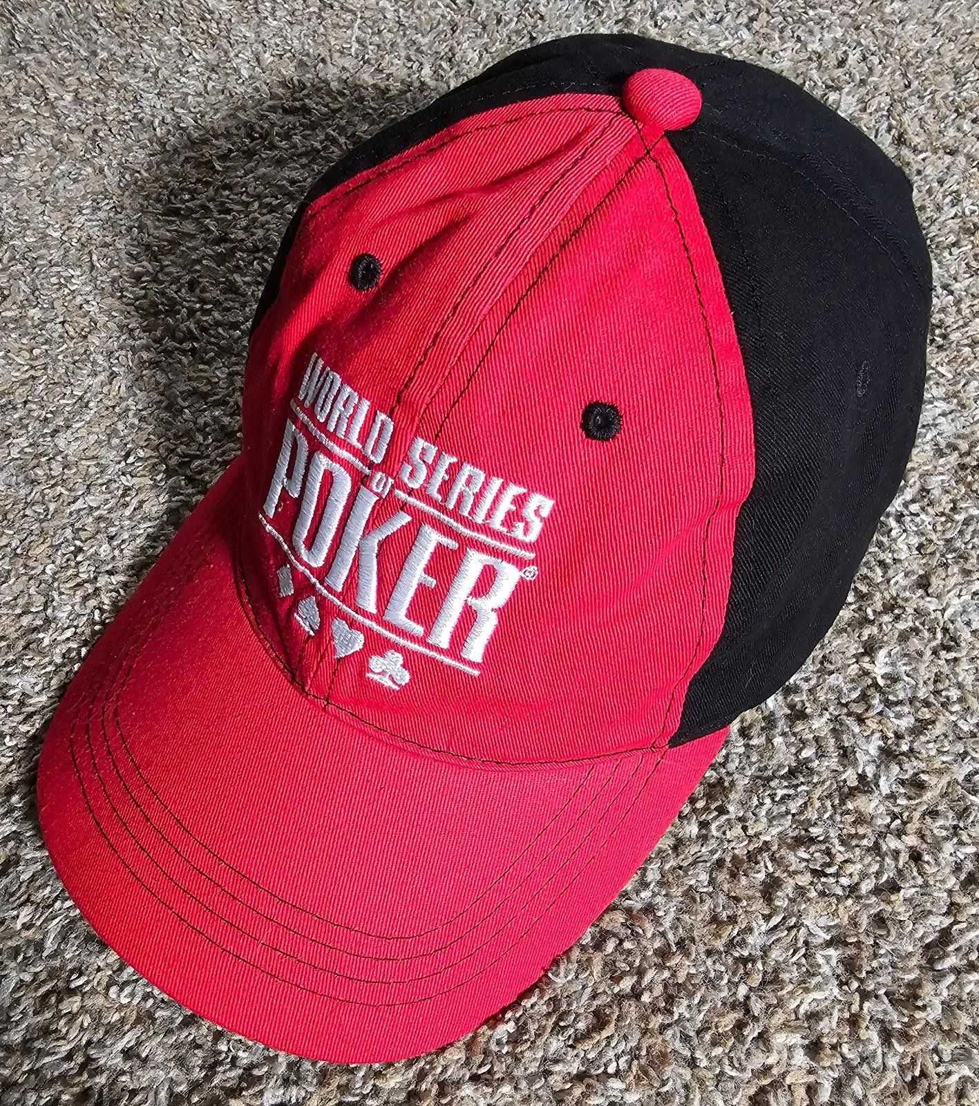 Designer World Series of Poker WSOP Adjustable Strapback Hat Size ONE SIZE - 1 Thumbnail