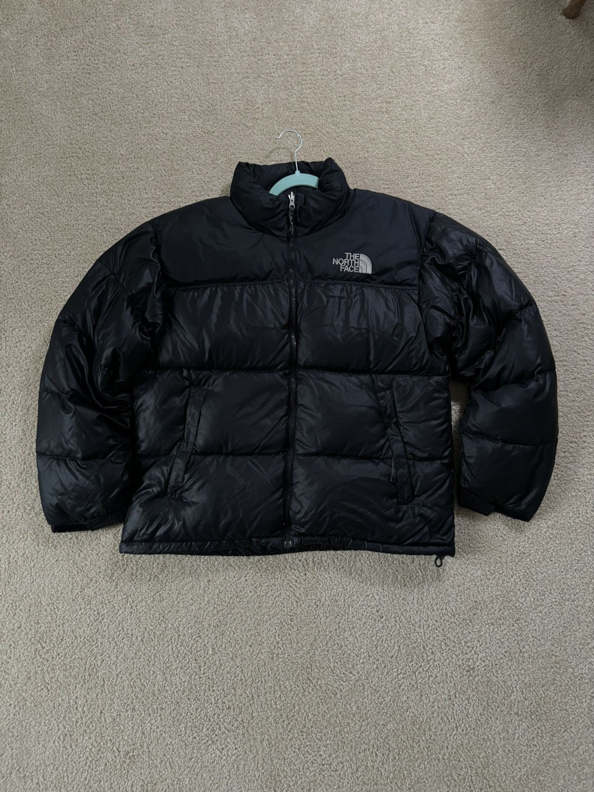 image of The North Face Nuptse 700 in Black, Men's (Size Large)