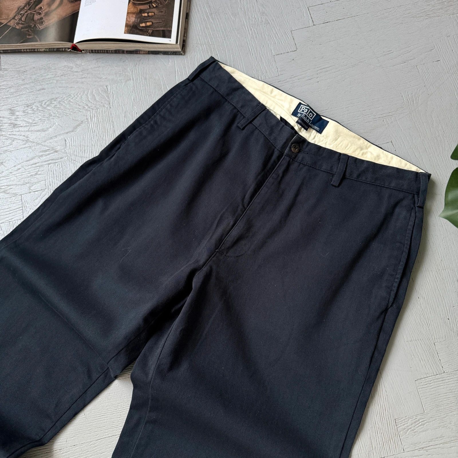 Polo Ralph Lauren Vintage Polo Ralph Lauren Preppy Chatfield Cotton Chino Pant Size US 34 / EU 50 - 4 Thumbnail