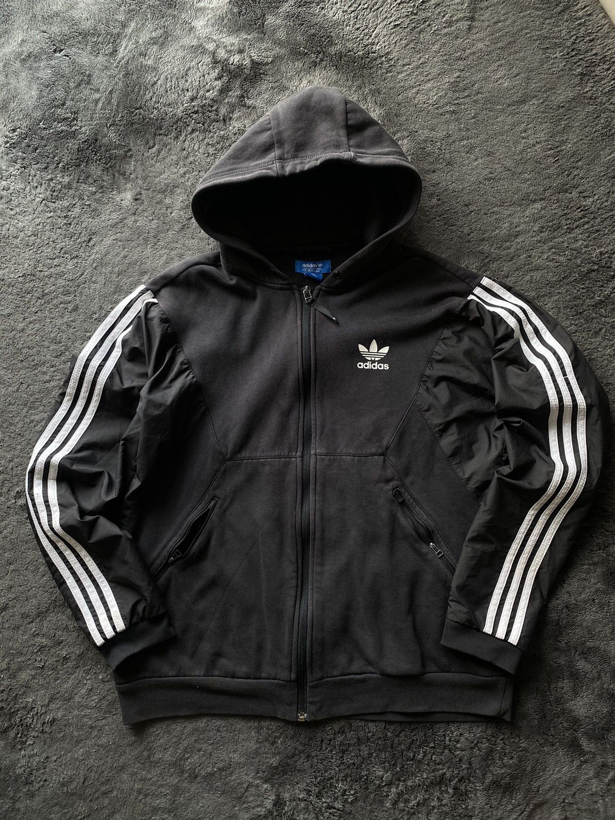 Adidas Adidas Trefoil Teorado FZ Hoodie Size US L / EU 52-54 / 3 - 4 Thumbnail