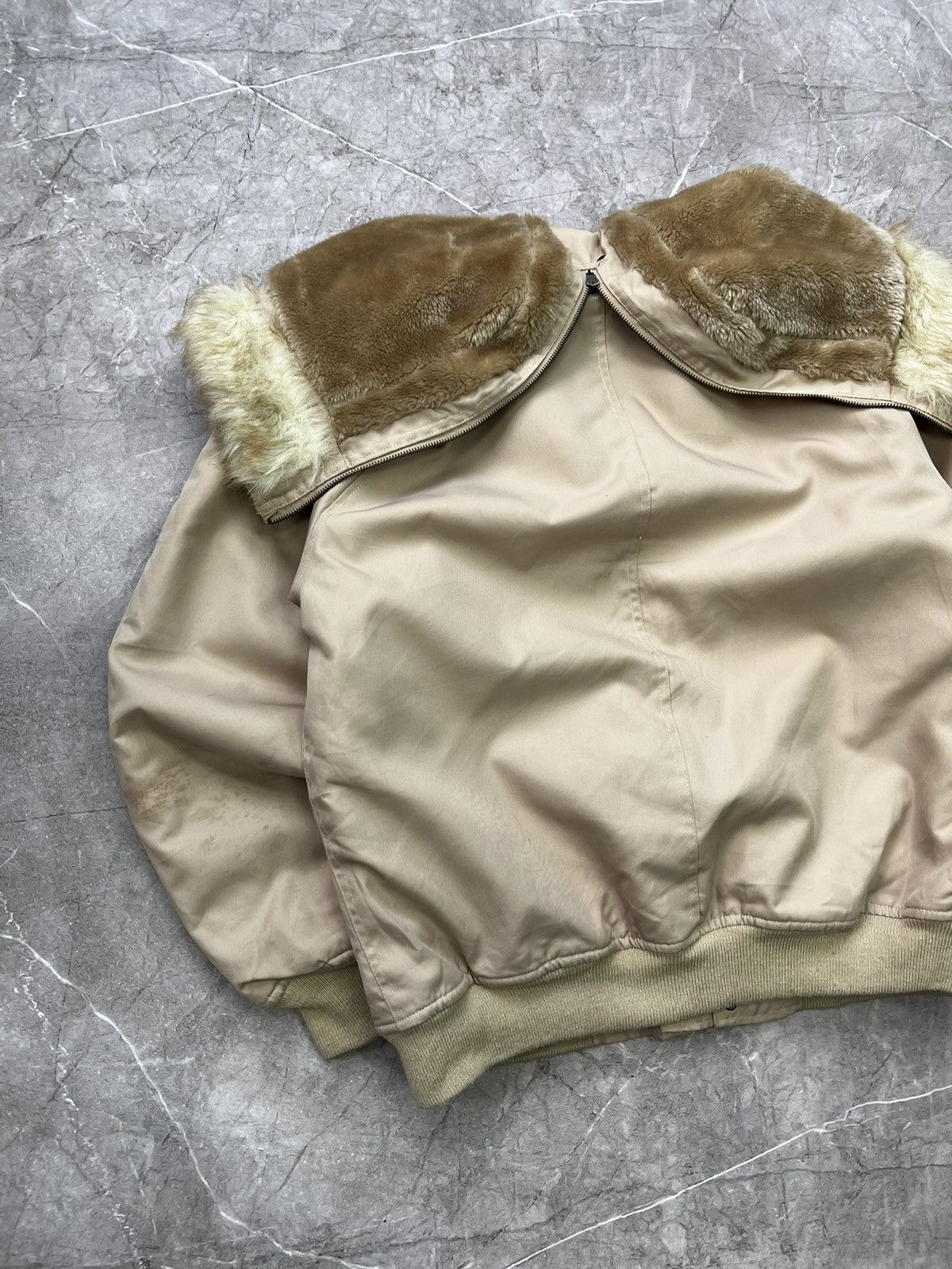 If Six Was Nine × Japanese Brand × Le Grande Bleu (L.G.B.) Fur Hoodie Bomber Jacket Ifsixwasnine Igb Zip Hood Size US M / EU 48-50 / 2 - 10 Thumbnail