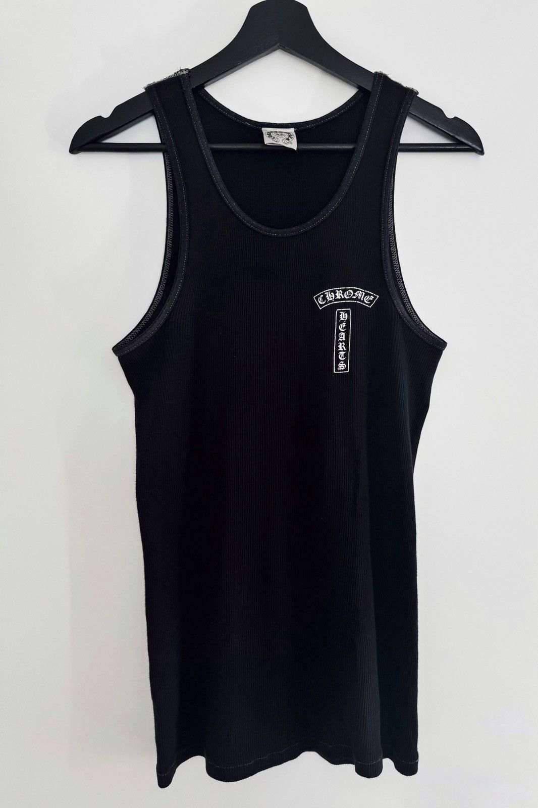 Chrome Hearts CHROME HEARTS TANK TOP BLACK MEDIUM T BAR | Grailed