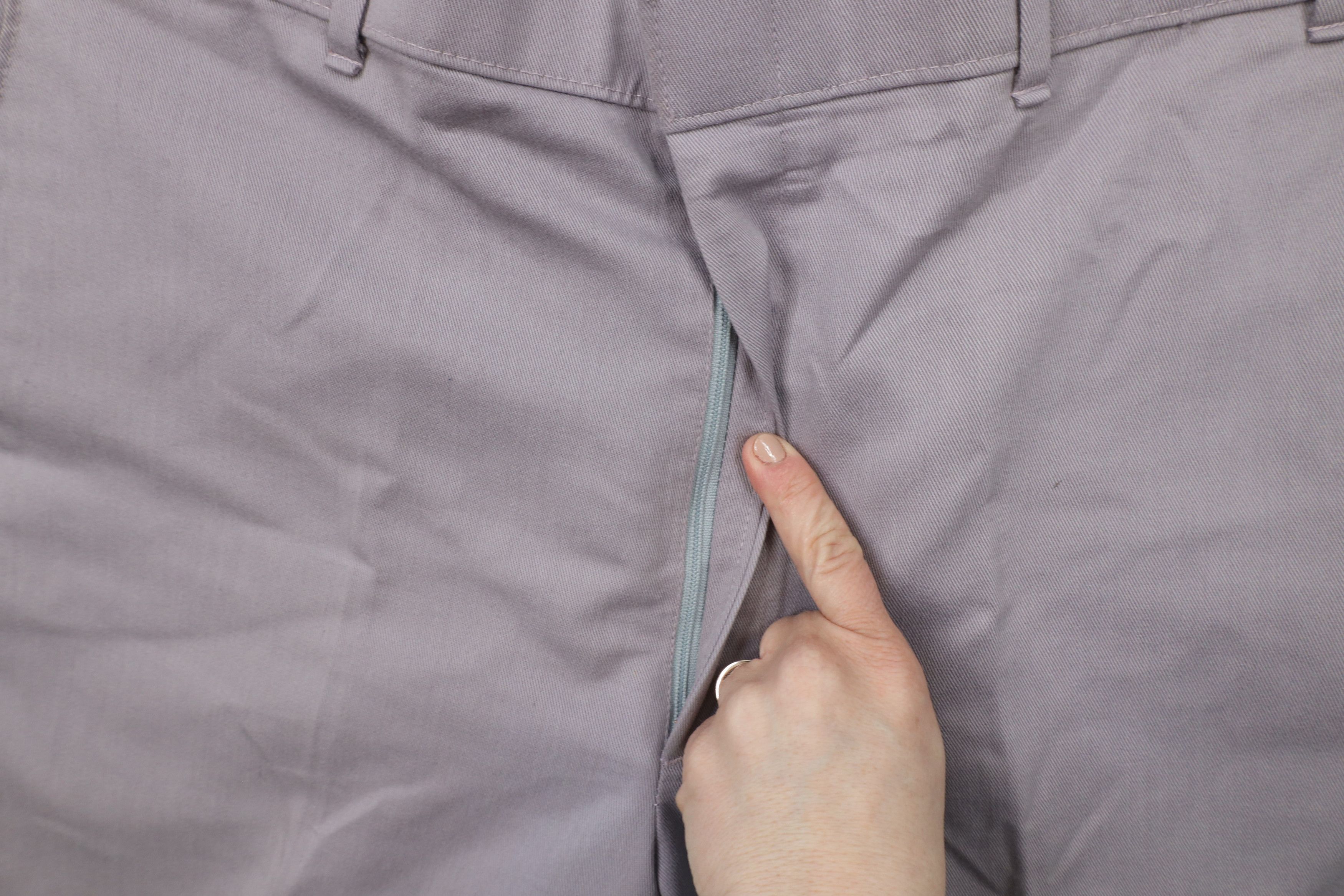 Levi's × Vintage Vintage 70s 80s Levis Flared Wide Leg Chino Pants Purple USA Size US 38 / EU 54 - 6 Thumbnail