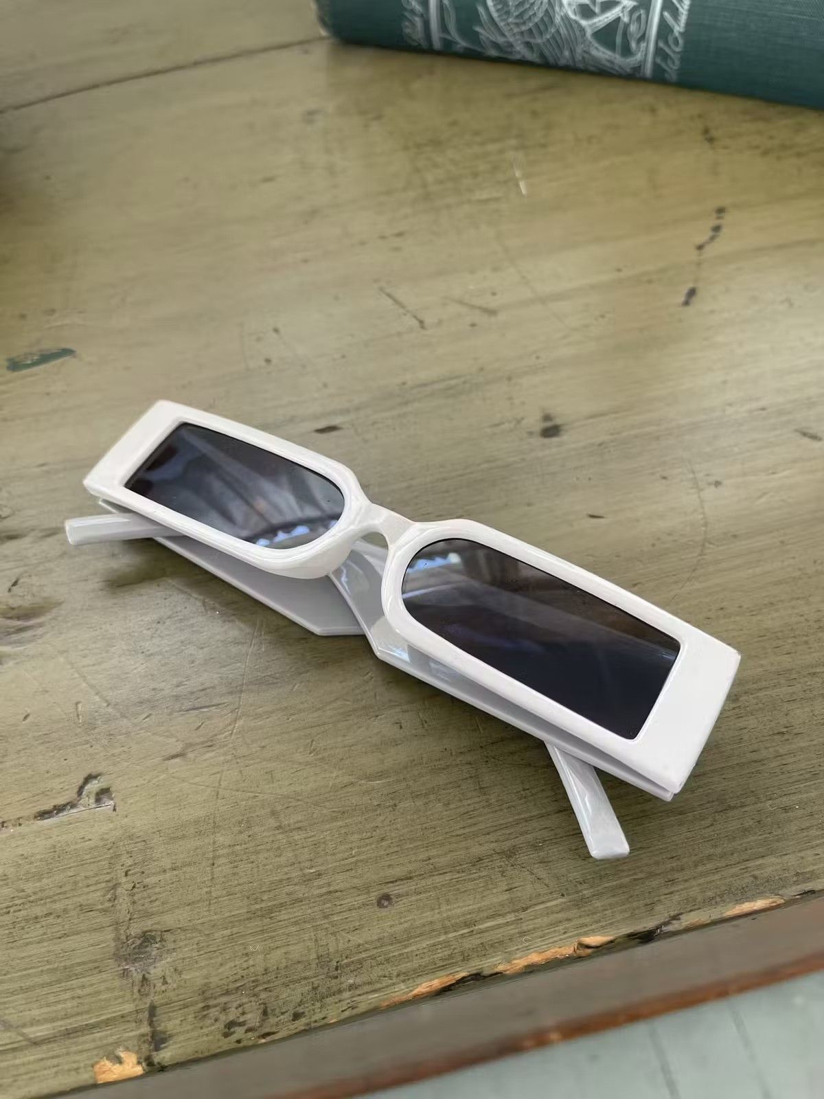 Other Rectangle Punk Sunglasses Size ONE SIZE - 4 Thumbnail