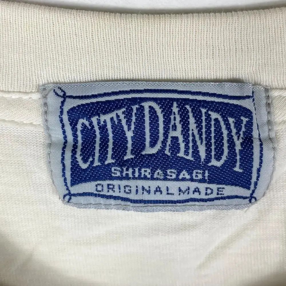 Vintage Vintage CITY DANDY SHIRASAGI Rock 'n' Roll Tee Shirt Size US M / EU 48-50 / 2 - 5 Thumbnail