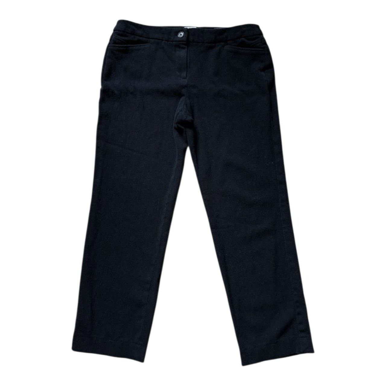 Armani Collezioni Armani Collezioni Black Pants | Size 10 Size 32" / US 10 / IT 46 - 1 Thumbnail