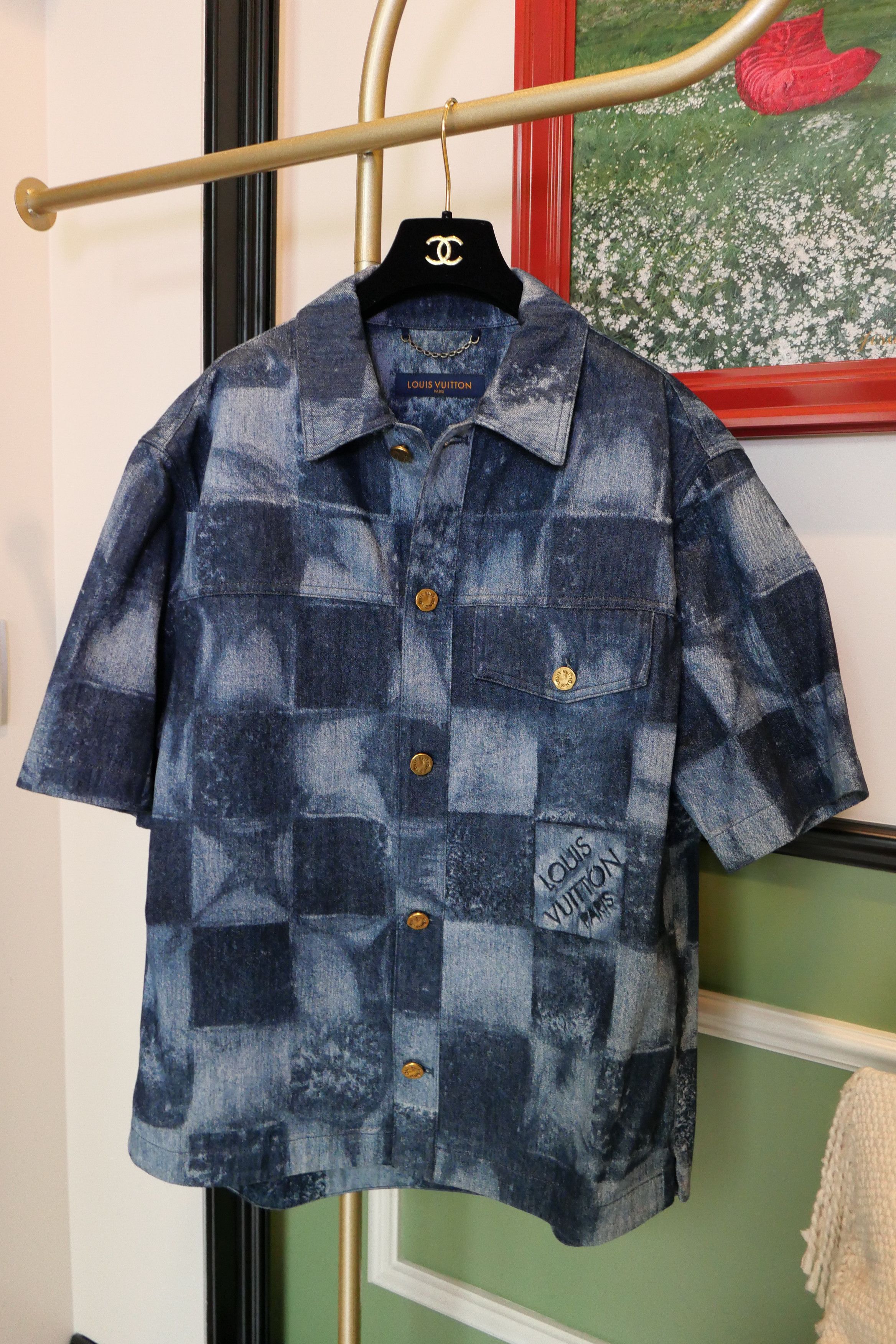 Louis Vuitton Louis Vuitton Denim Shirt Size US M / EU 48-50 / 2 - 1 Thumbnail