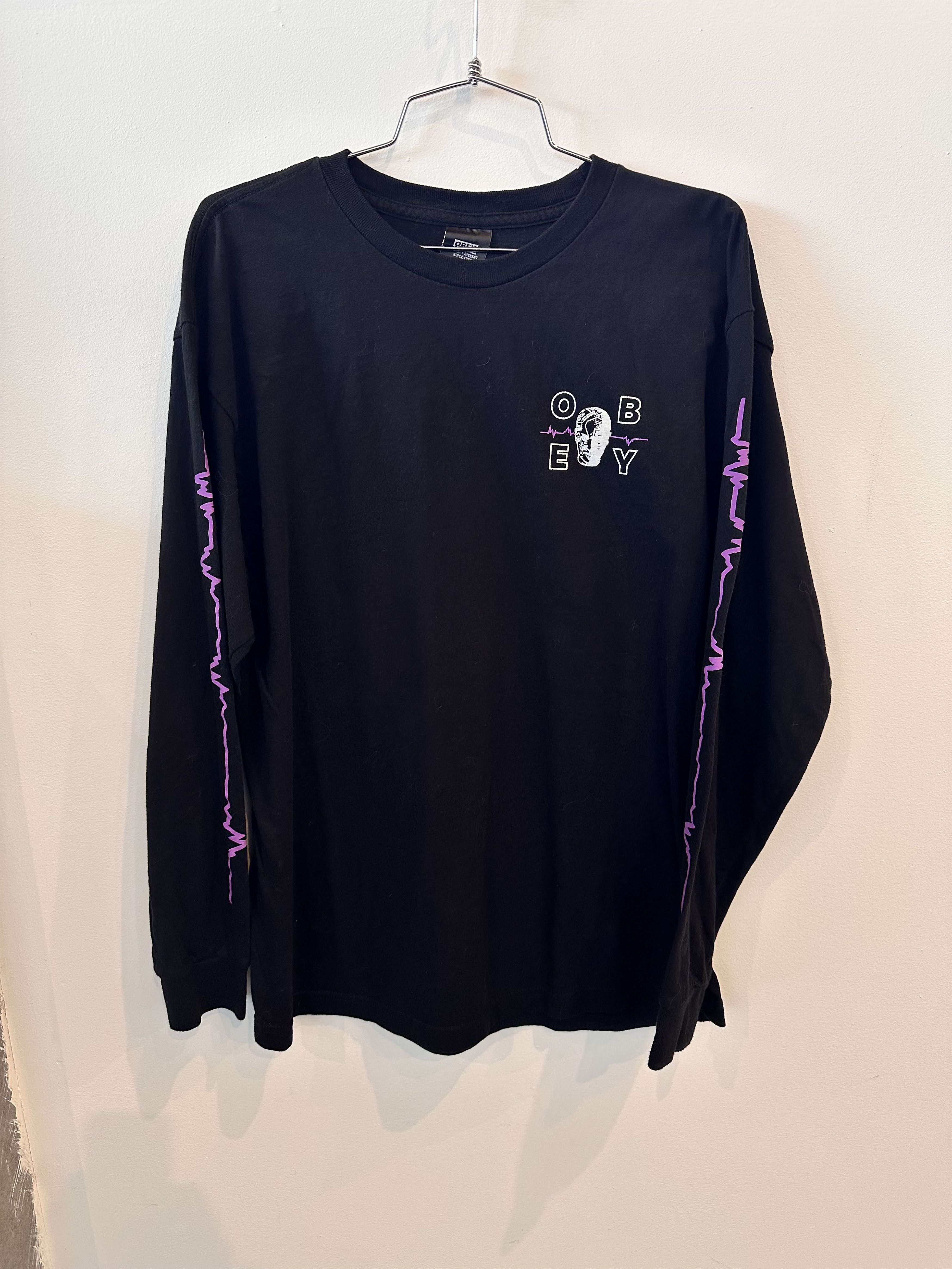 Obey OBEY Wave Length LS Tee XL Size US XL / EU 56 / 4 - 3 Thumbnail