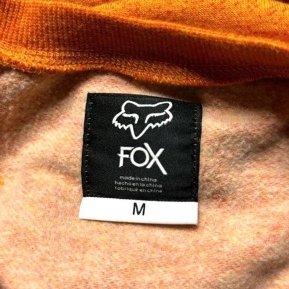 Vintage Fox Sweatshirt Pullover Long Sleeve Orange M Women Juniors Activewear Size Medium Size M / US 6-8 / IT 42-44 - 7 Thumbnail