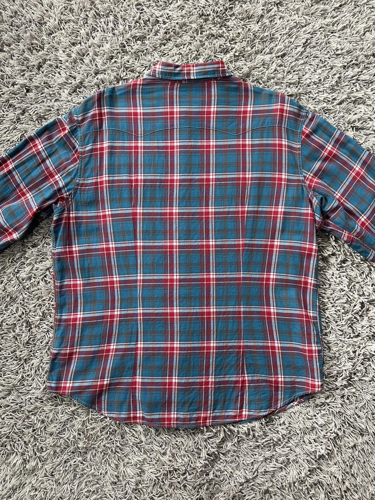 RRL Ralph Lauren RRL Western Plaid Shirt Size US XL / EU 56 / 4 - 6 Thumbnail