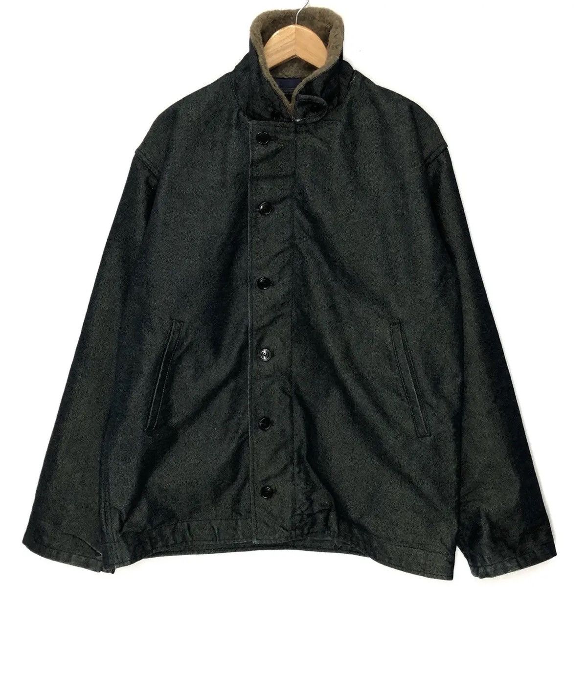 Buzz Rickson's RARE ‼️ Vintage Buzz Rickson's Denim N1 Deck Jacket Size US L / EU 52-54 / 3 - 2 Thumbnail