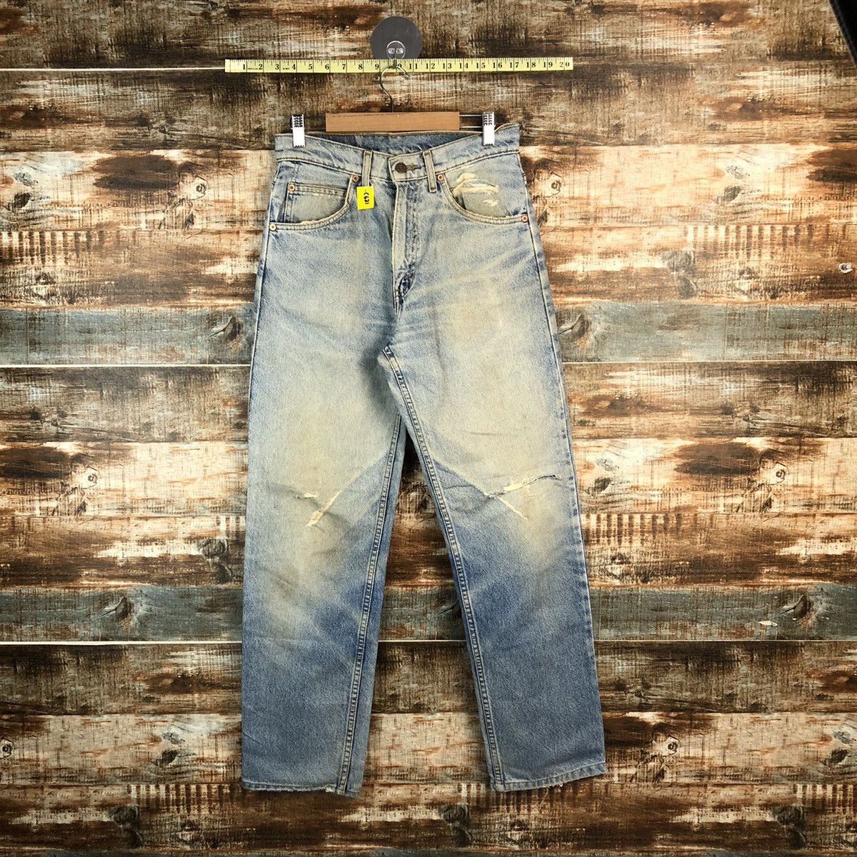 Levi's DL Levis 610 orange tag Distressed Denim Pants #C631 Size US 30 / EU 46 - 1 Thumbnail